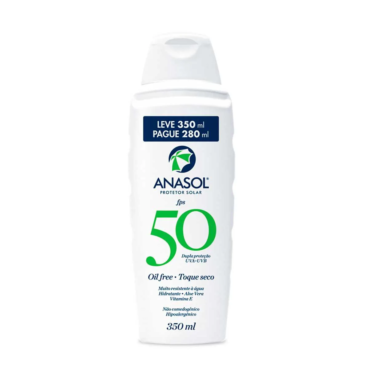 Protetor Solar Corporal Loção FPS 50 Anasol 350ml