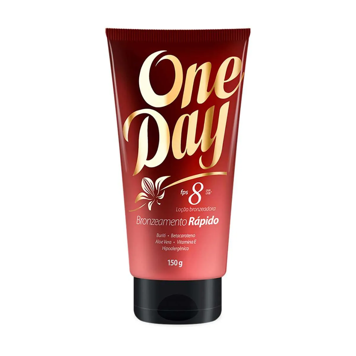 Loção Bronzeadora One Day FPS8 com 150g
