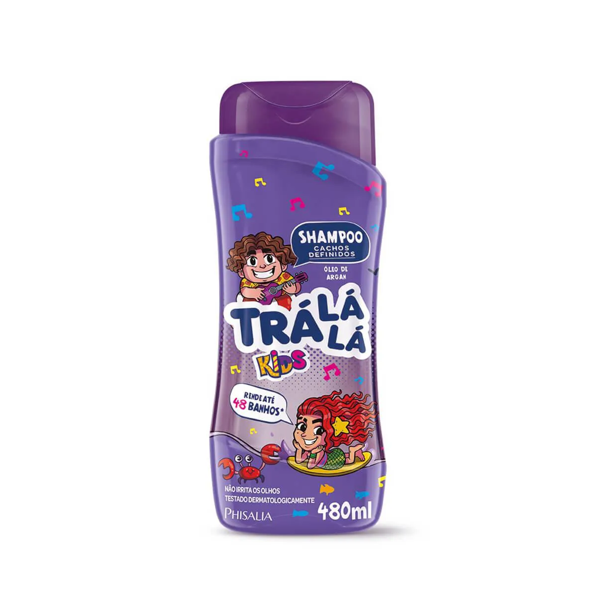 Shampoo Trá Lá Lá Kids Cachos com 480ml