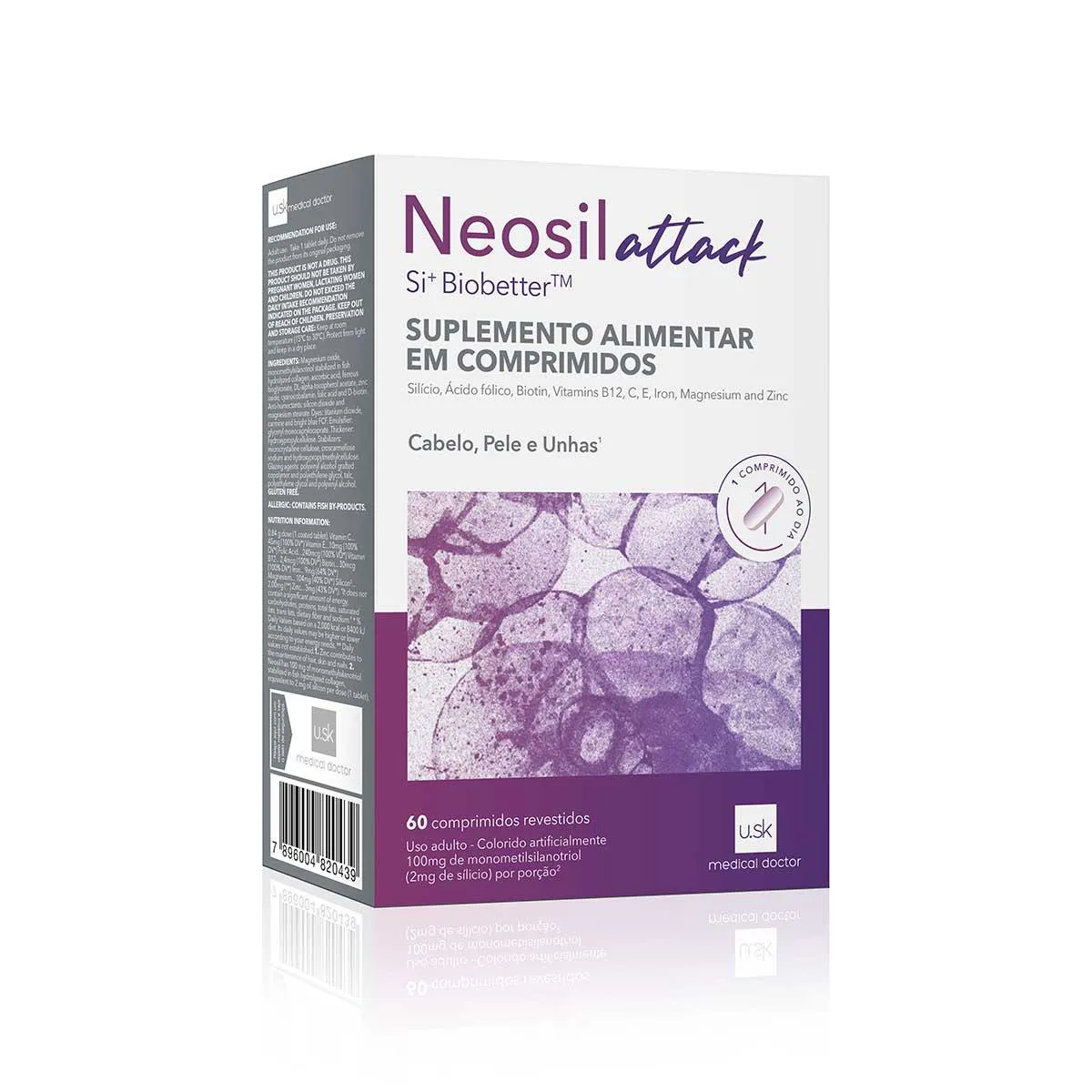 Neosil Attack 60 comprimidos