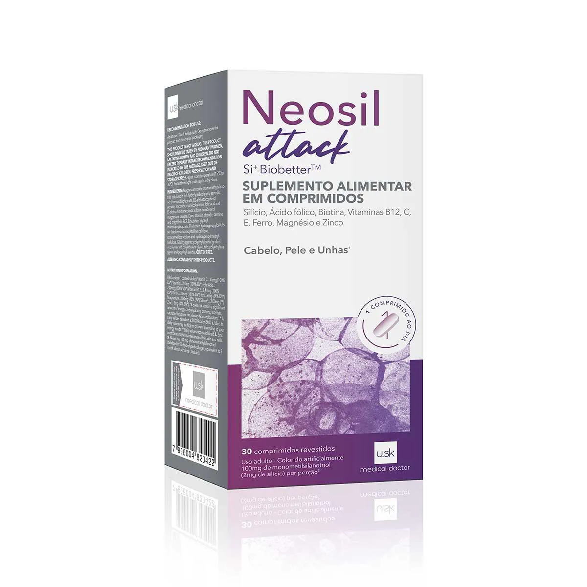 Neosil Attack com 30 comprimidos