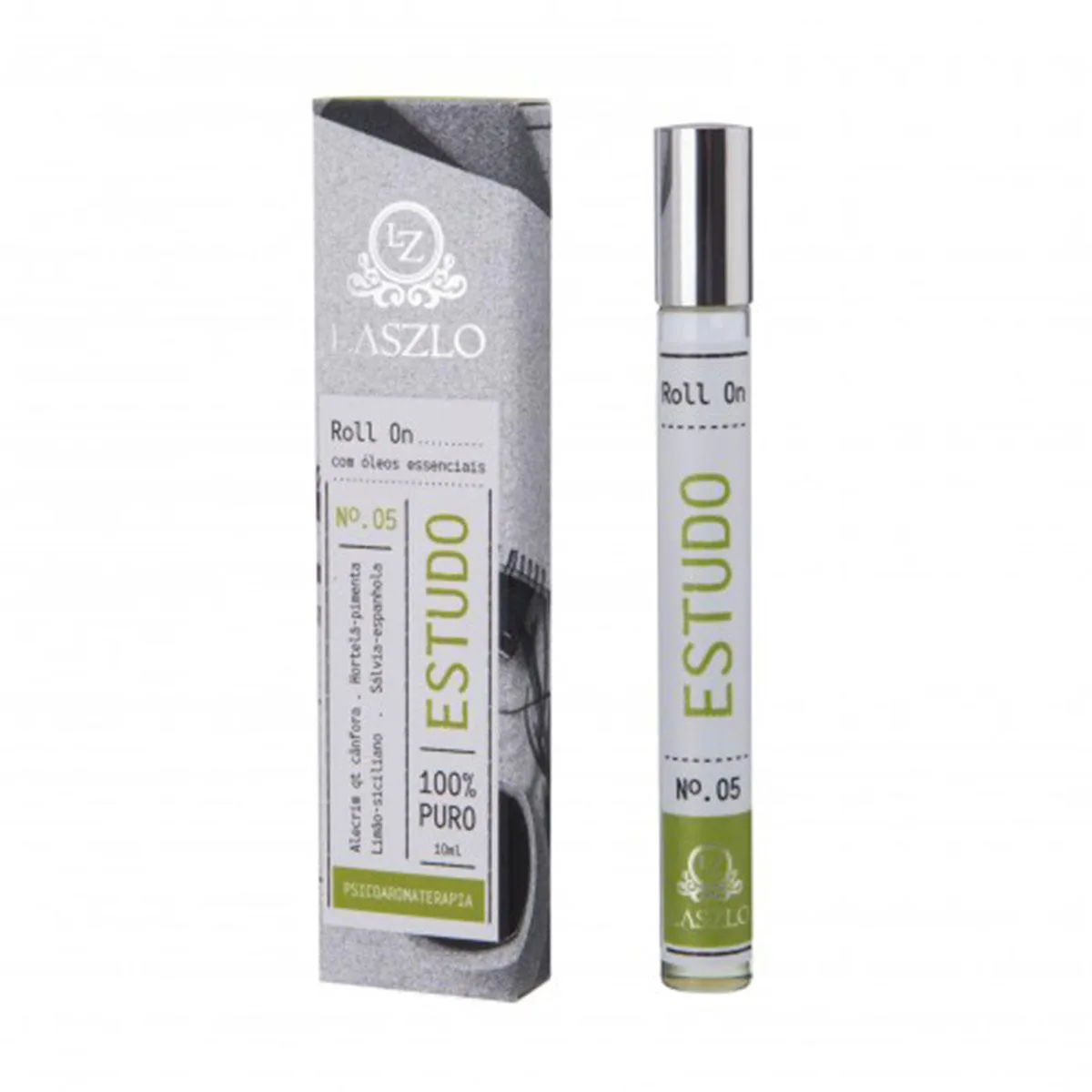 Roll-on de Aromaterapia Laszlo Estudo com 10ml