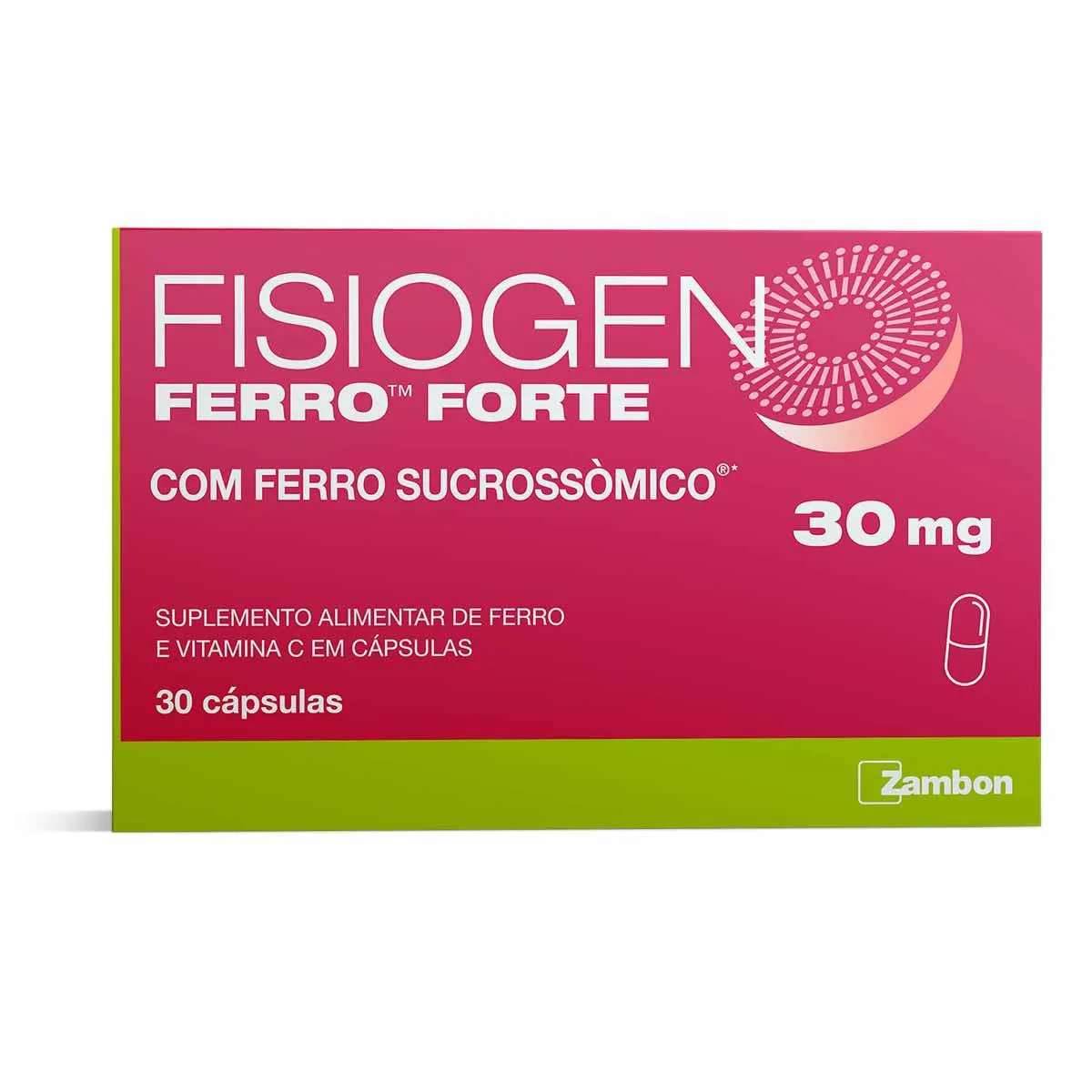 Ferro Fisiogen Forte 30 cápsulas