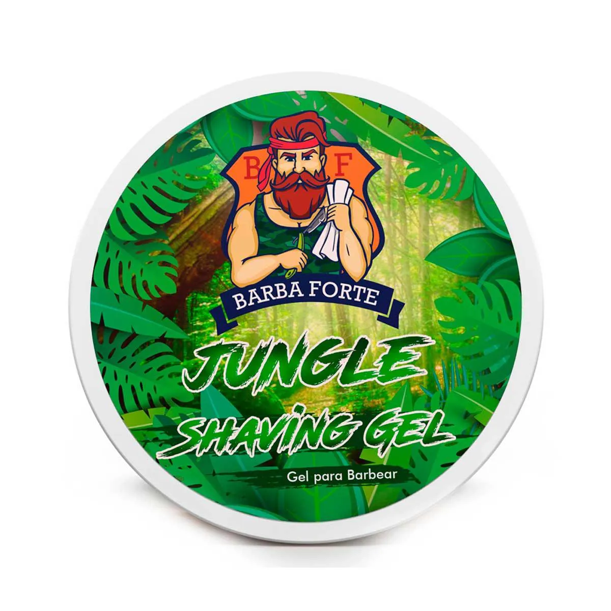 Gel de Barbear Barba Forte Jungle com 170g