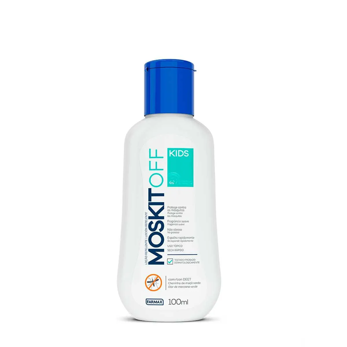 Repelente de Inseto Infantil Moskitoff Kids com DEET Loção 100ml