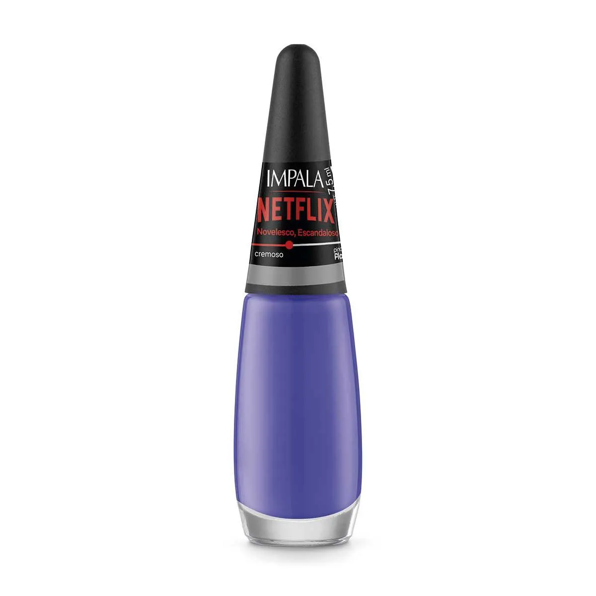 Esmalte Impala Netflix Novelesco, Escandaloso Cremoso com 7,5ml