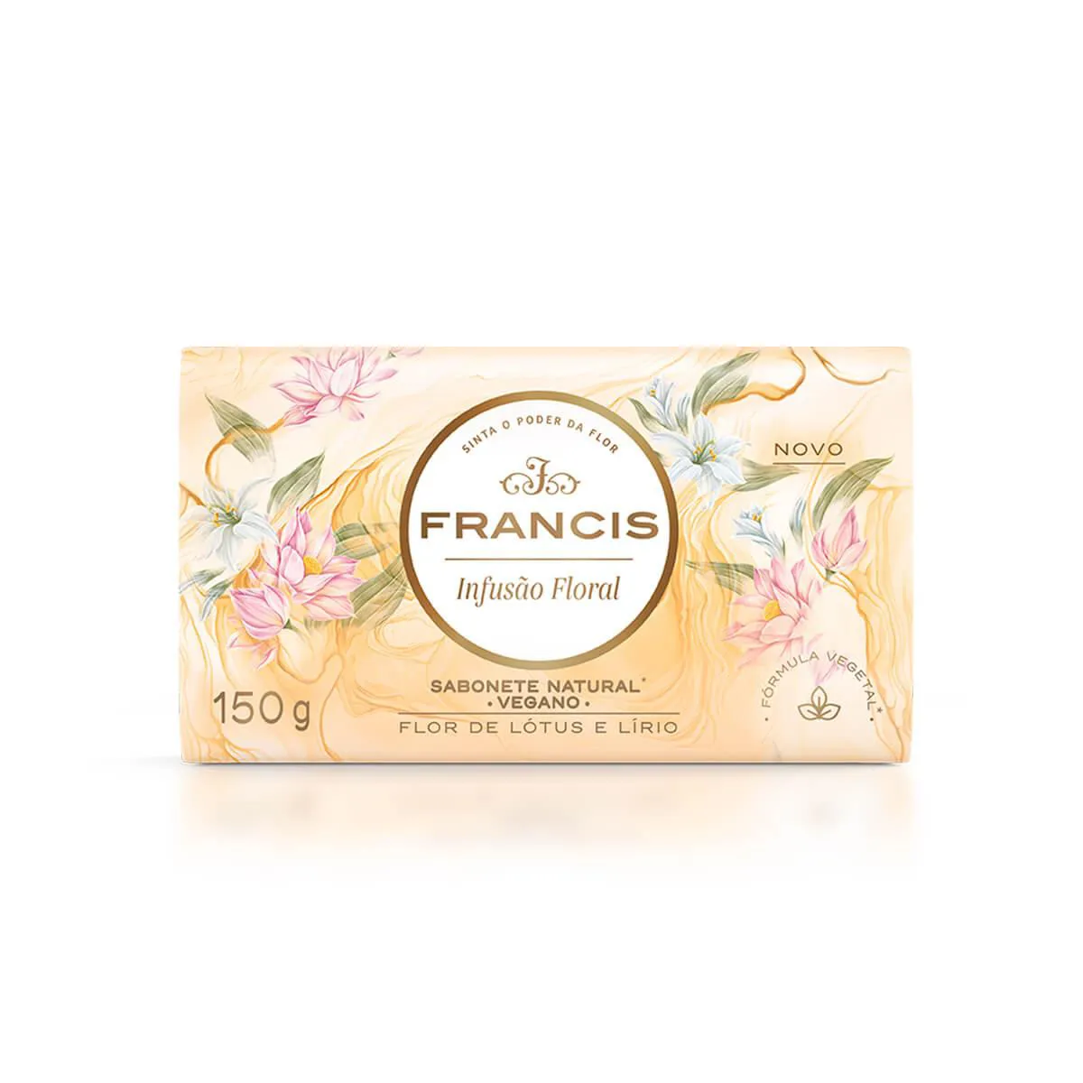 Sabonete em Barra Francis Infusão Floral Flor de Lótus e Lírio com 150g