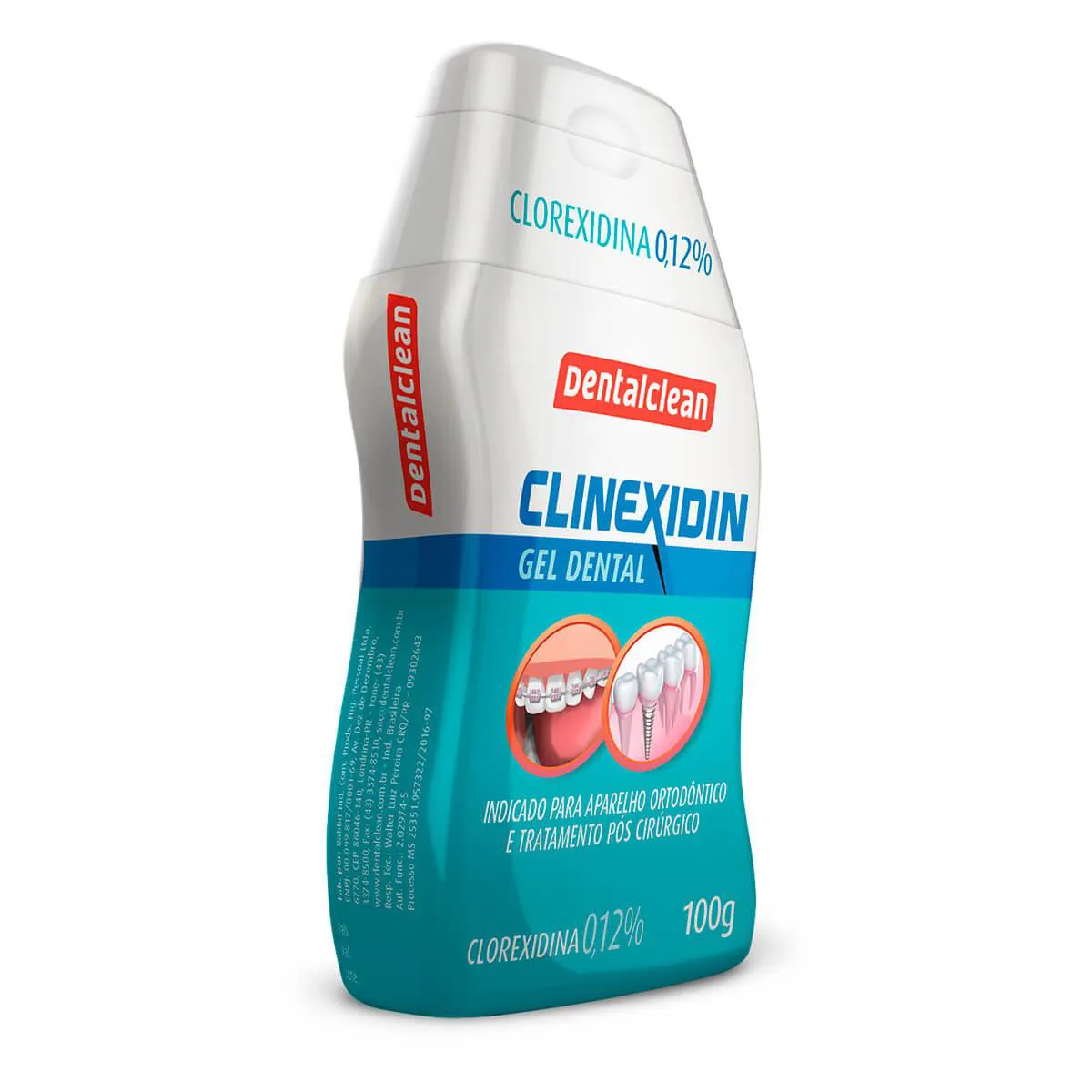 Gel Dental Dentalclean Clinexidin com 100g