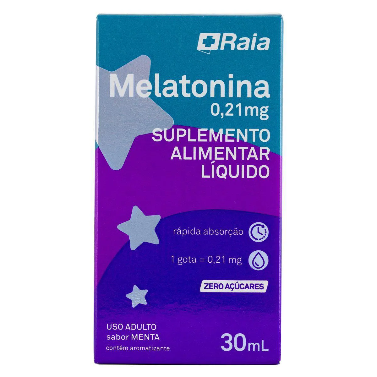 Melatonina Raia 0,21mg Gotas 30ml