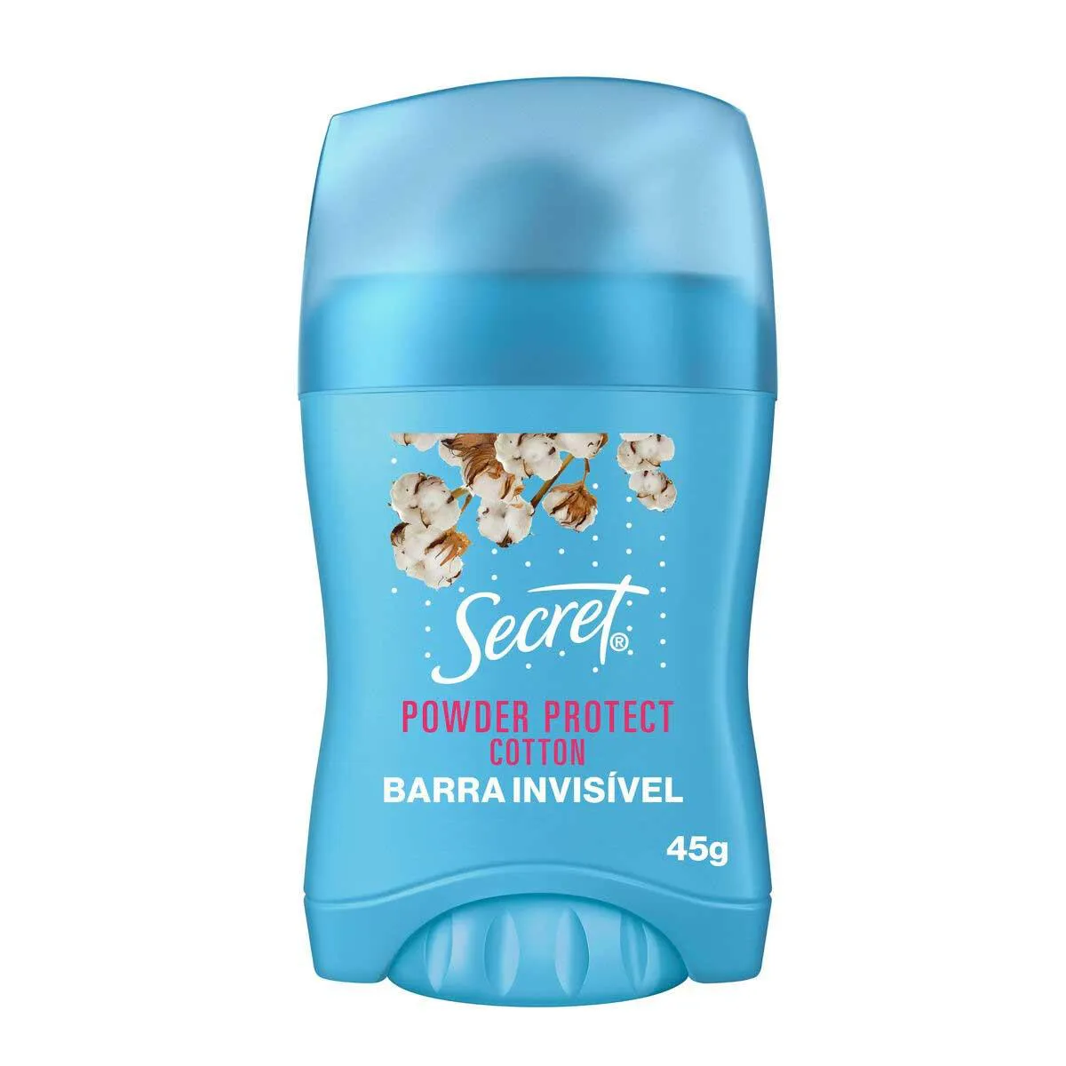 Desodorante Twist Stick Barra Secret Powder Protect Cotton 48h 45g