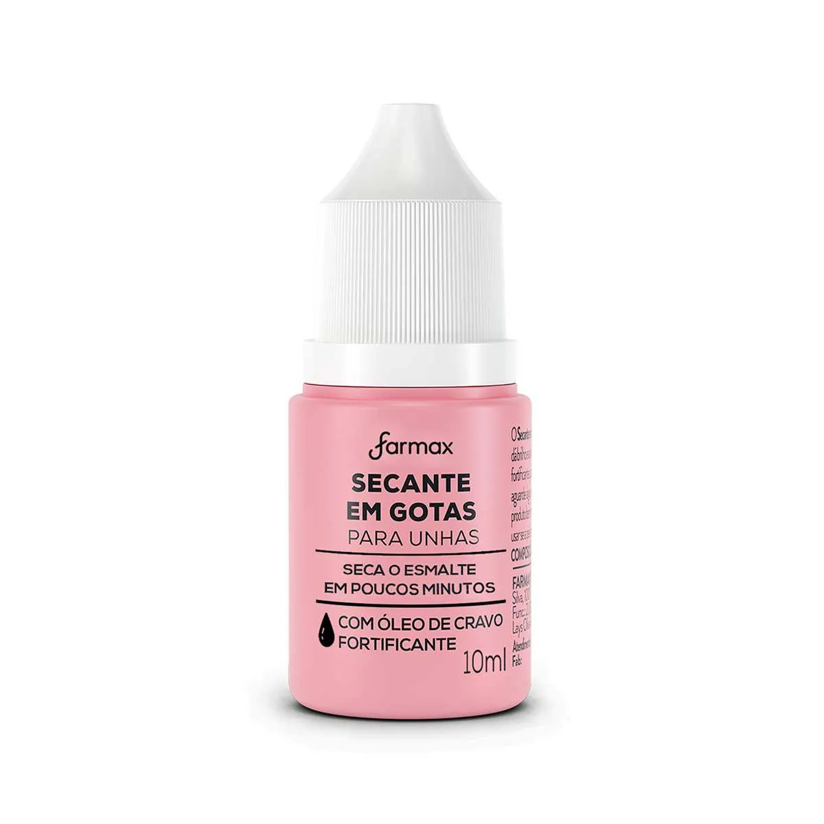 Secante em Gotas para Unhas Farmax com 10ml