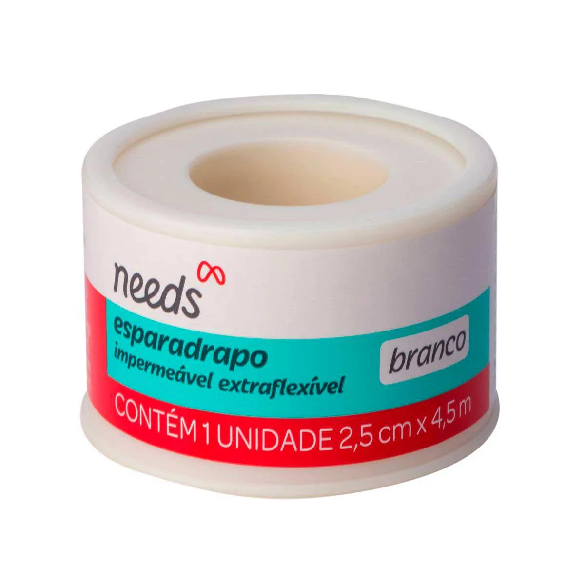 Esparadrapo Impermeável Cremer Branco de 2,5cm x 4,5m com 1 unidade 1 ...