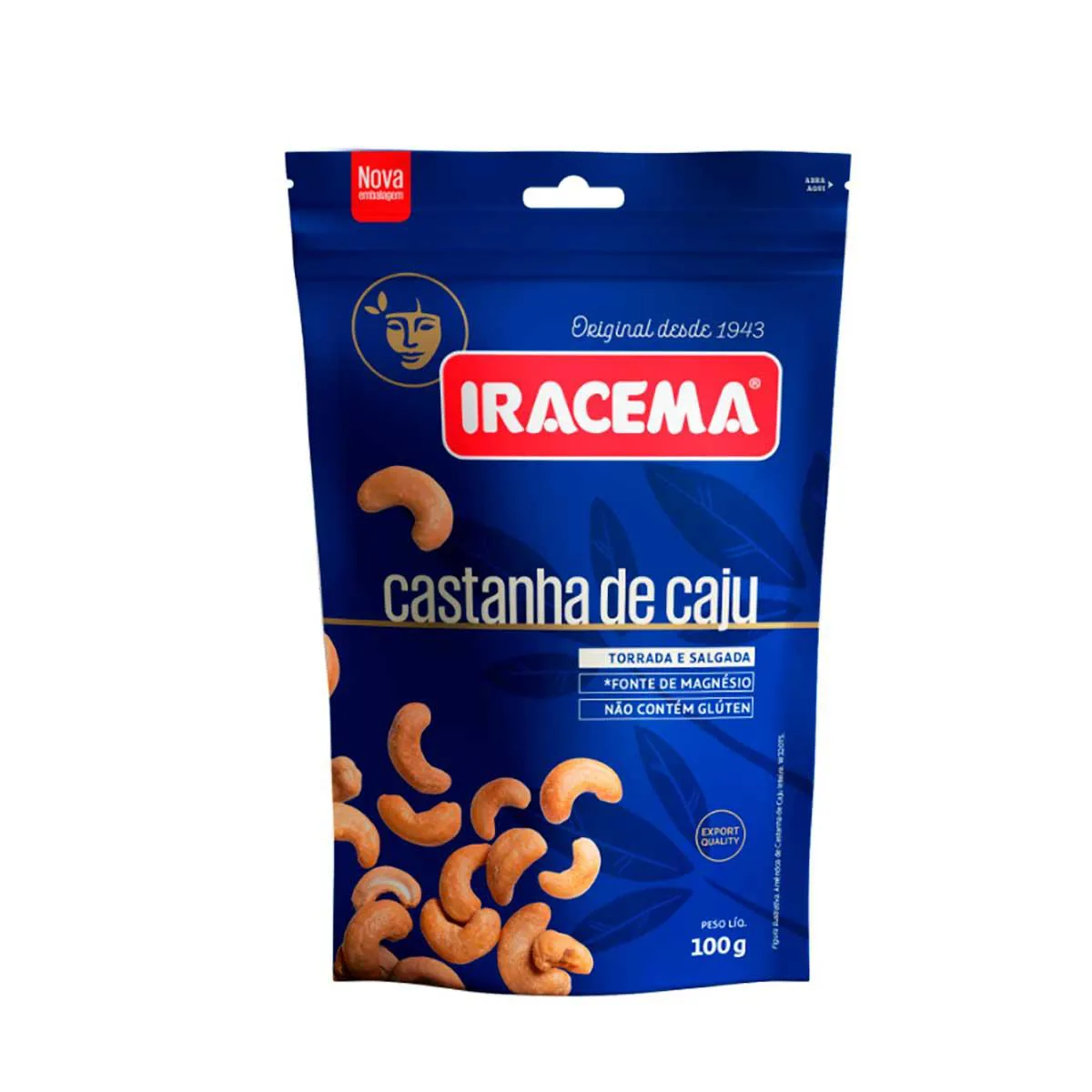 Castanha de Caju Iracema Pouch com 100g