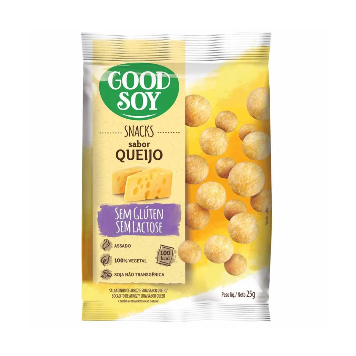 Snacks Good Soy Queijo com 25g