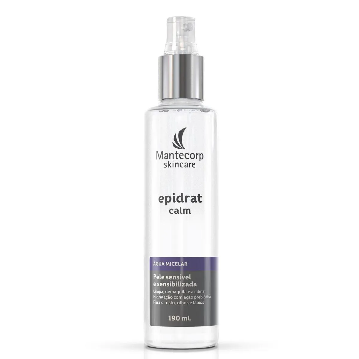 Água Micelar Mantecorp Skincare Epidrat Calm com 190ml