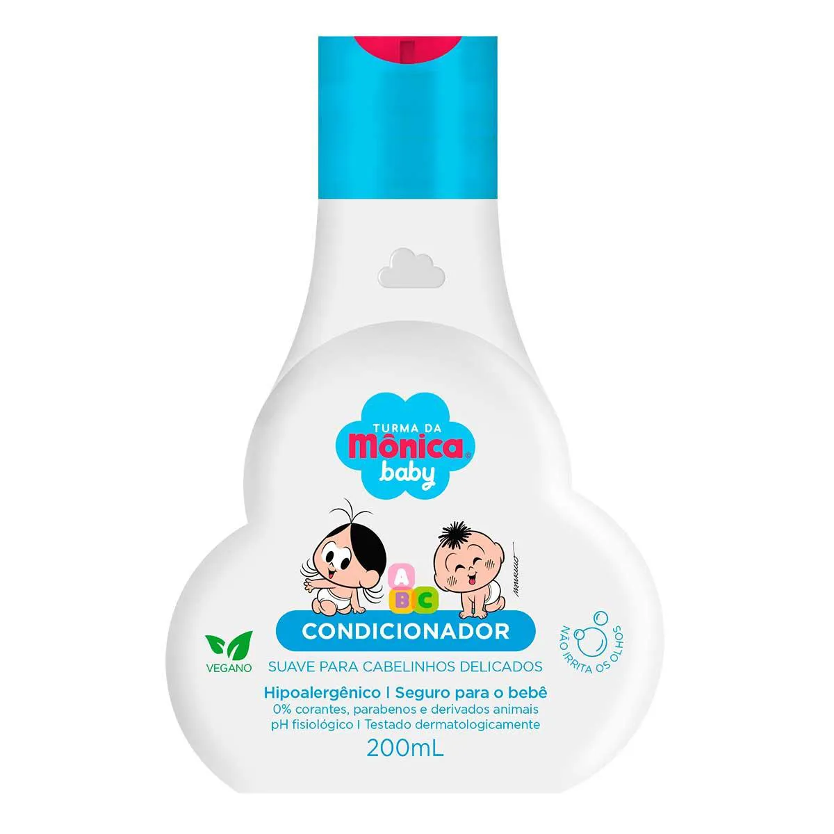 Condicionador Turma da Mônica Baby Suave para Cabelinhos Delicados com 200ml