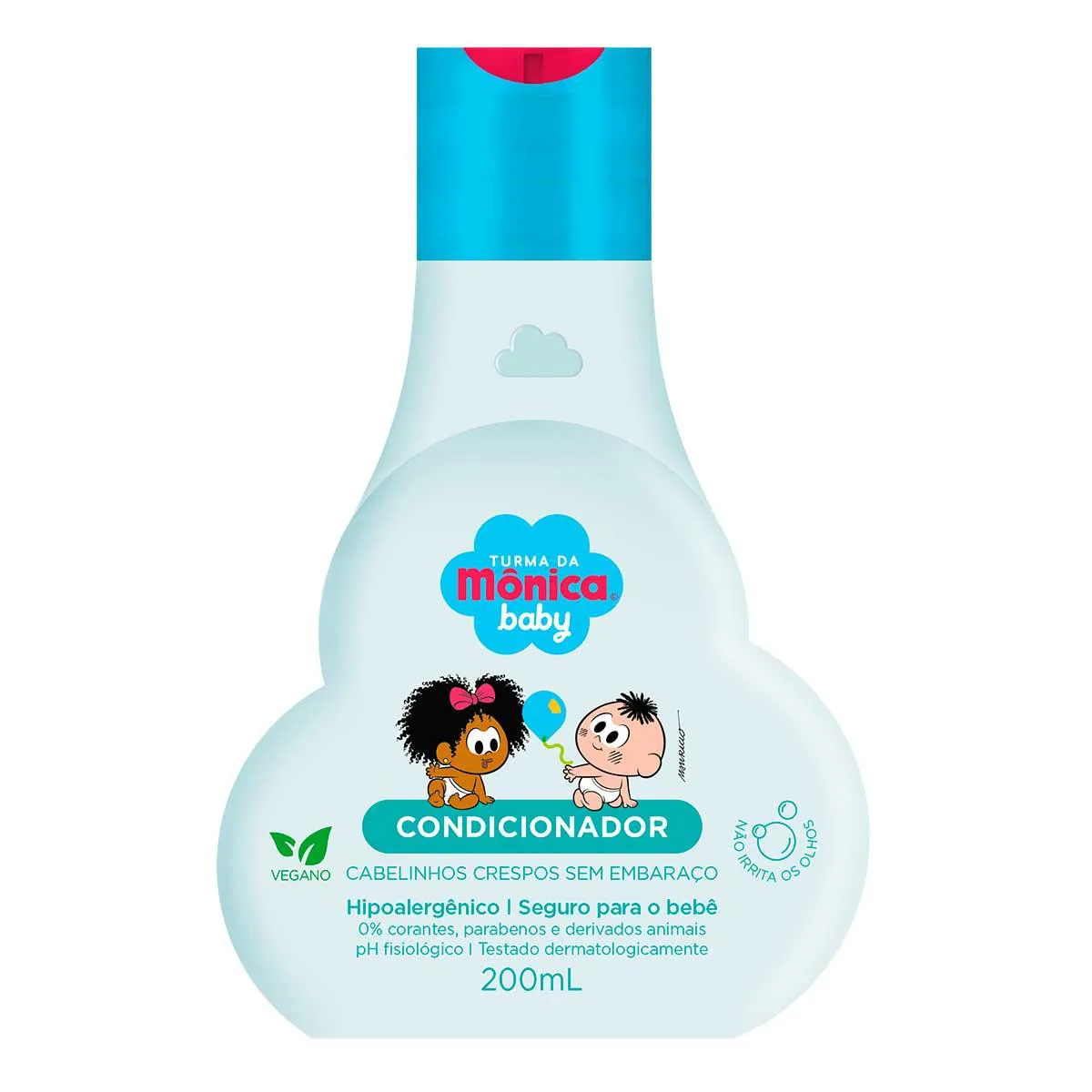 Condicionador Turma da Mônica Baby Cabelinhos Crespos sem Embaraço com 200ml