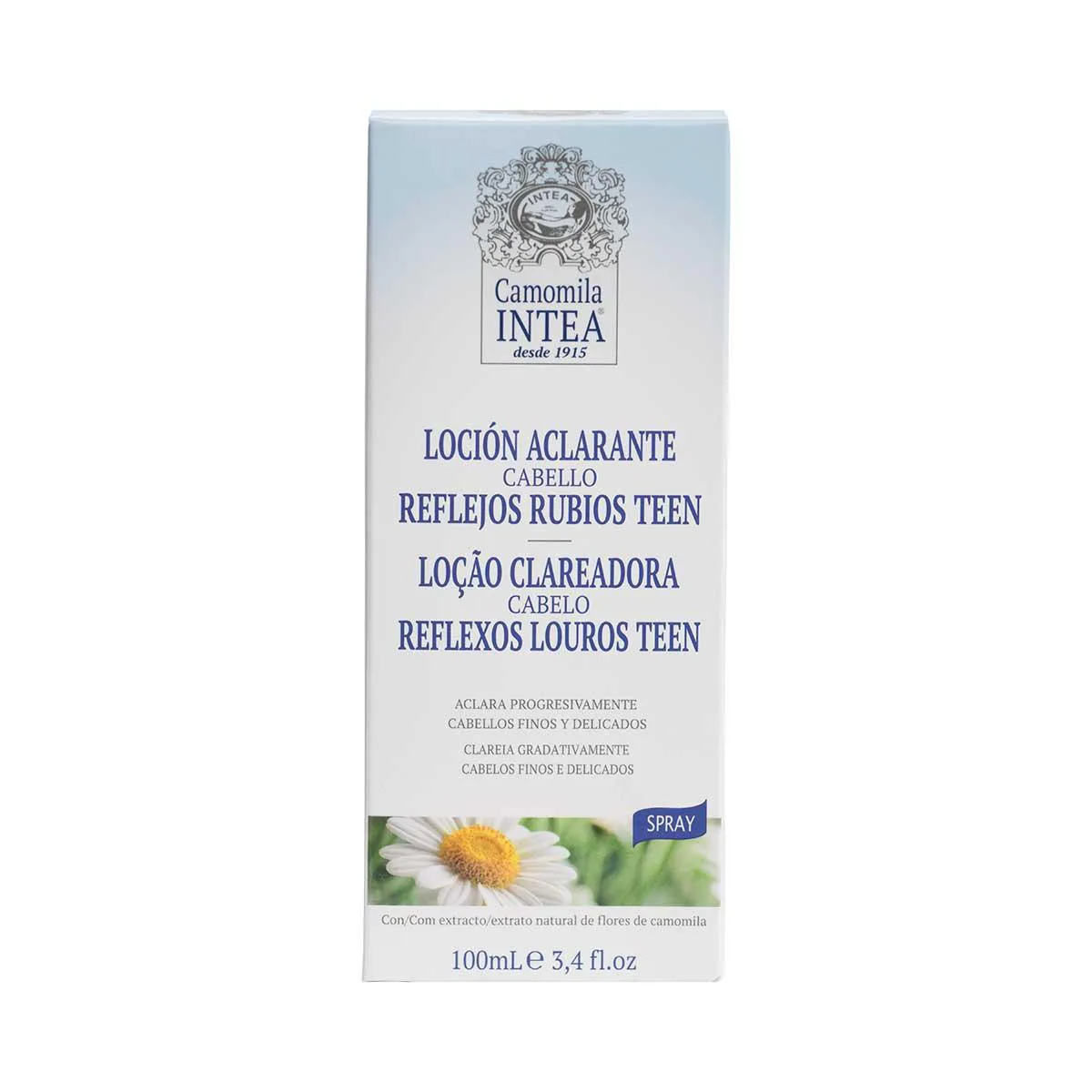 Loção Clareadora Intea Reflexos Louros Teen com 100ml