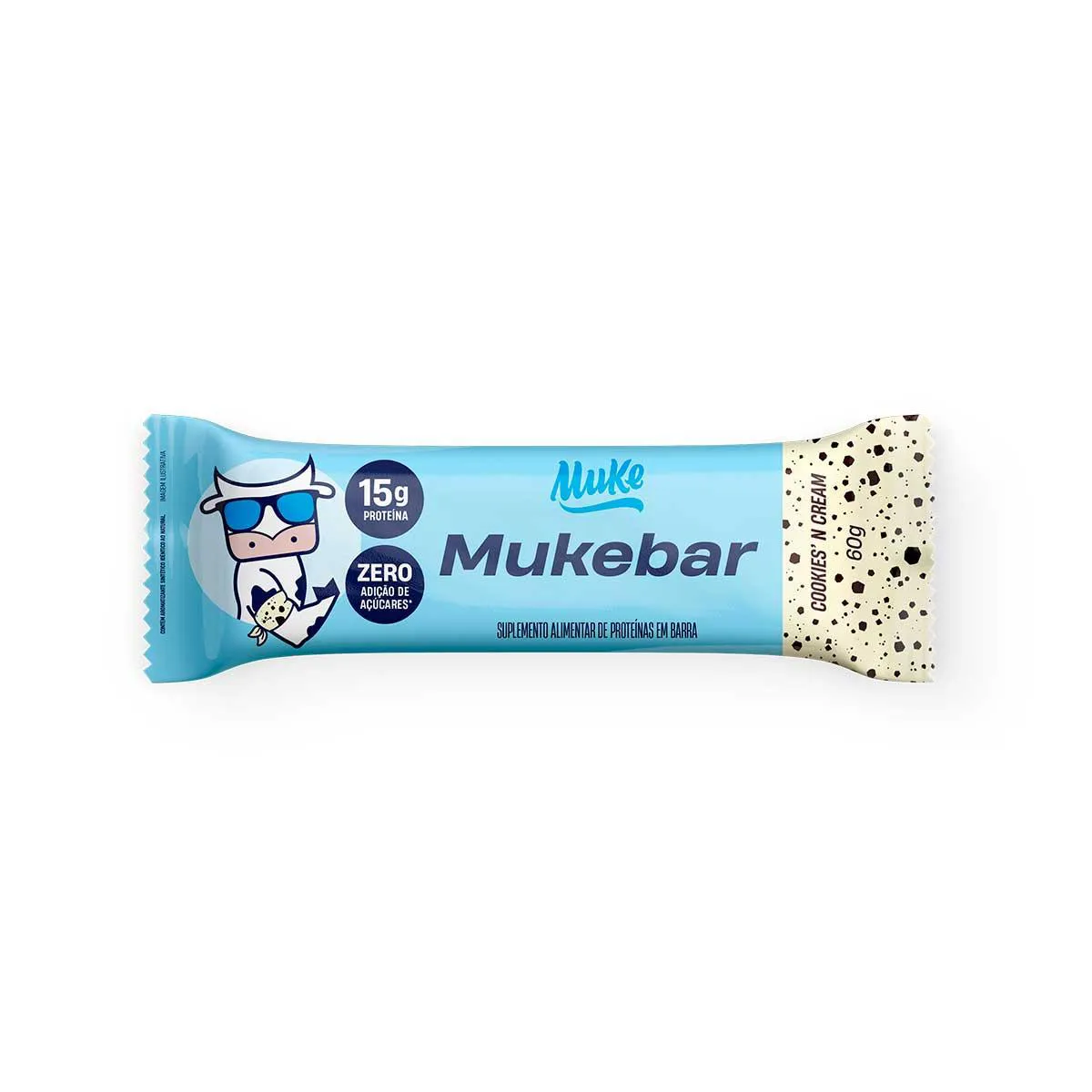 Barra de Proteína Mukebar Cookes'n Cream 60g