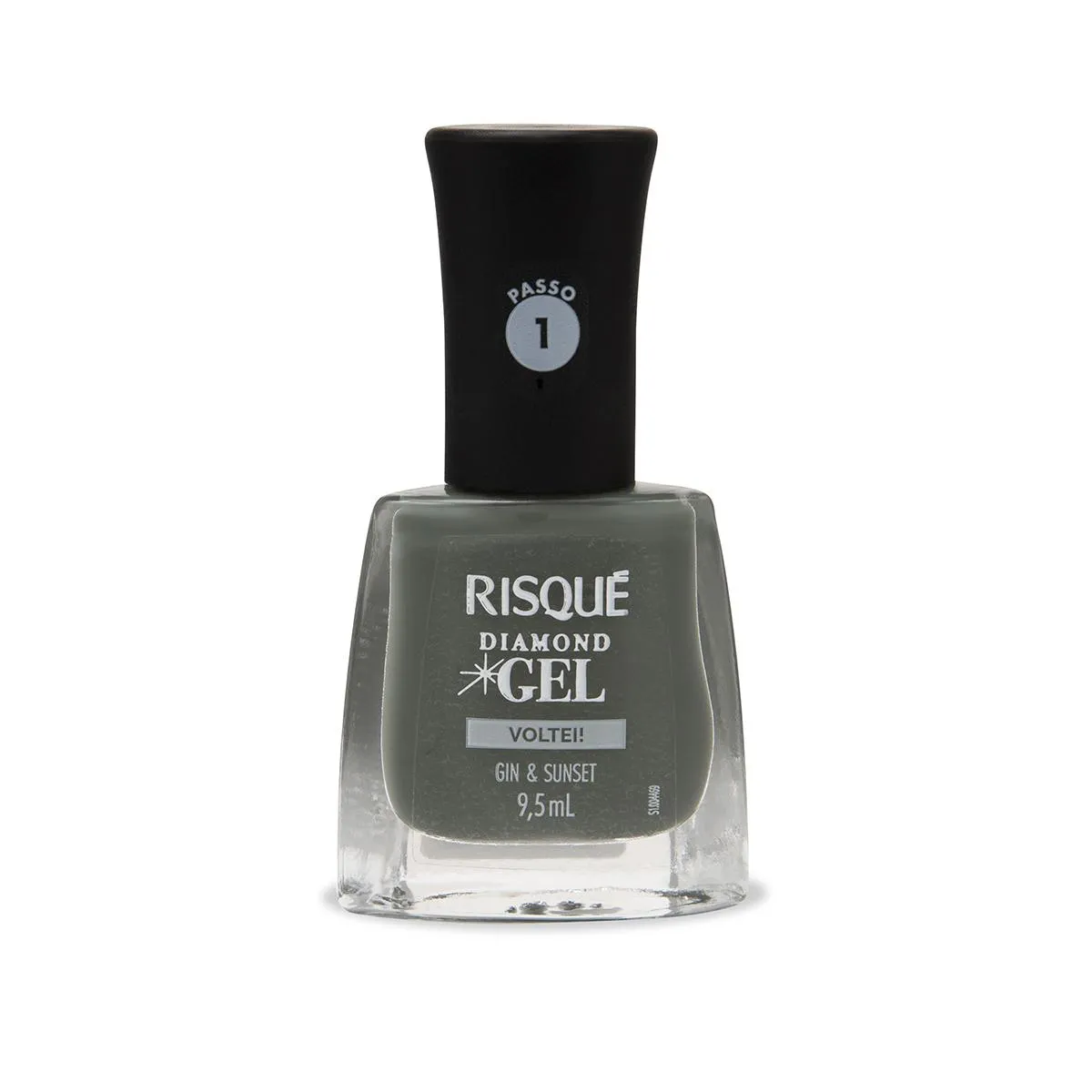 Esmalte Cremoso Risqué Diamond Gel Mix & Drinks 9,5ml - Gin & Sunset