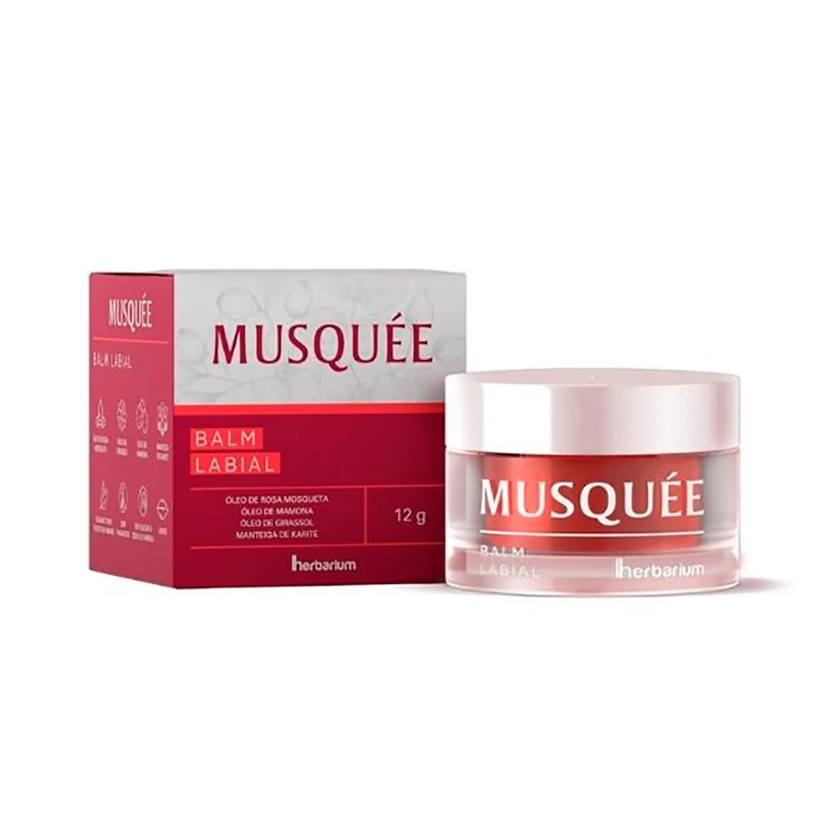 Balm Labial Musquée Herbarium com 12g