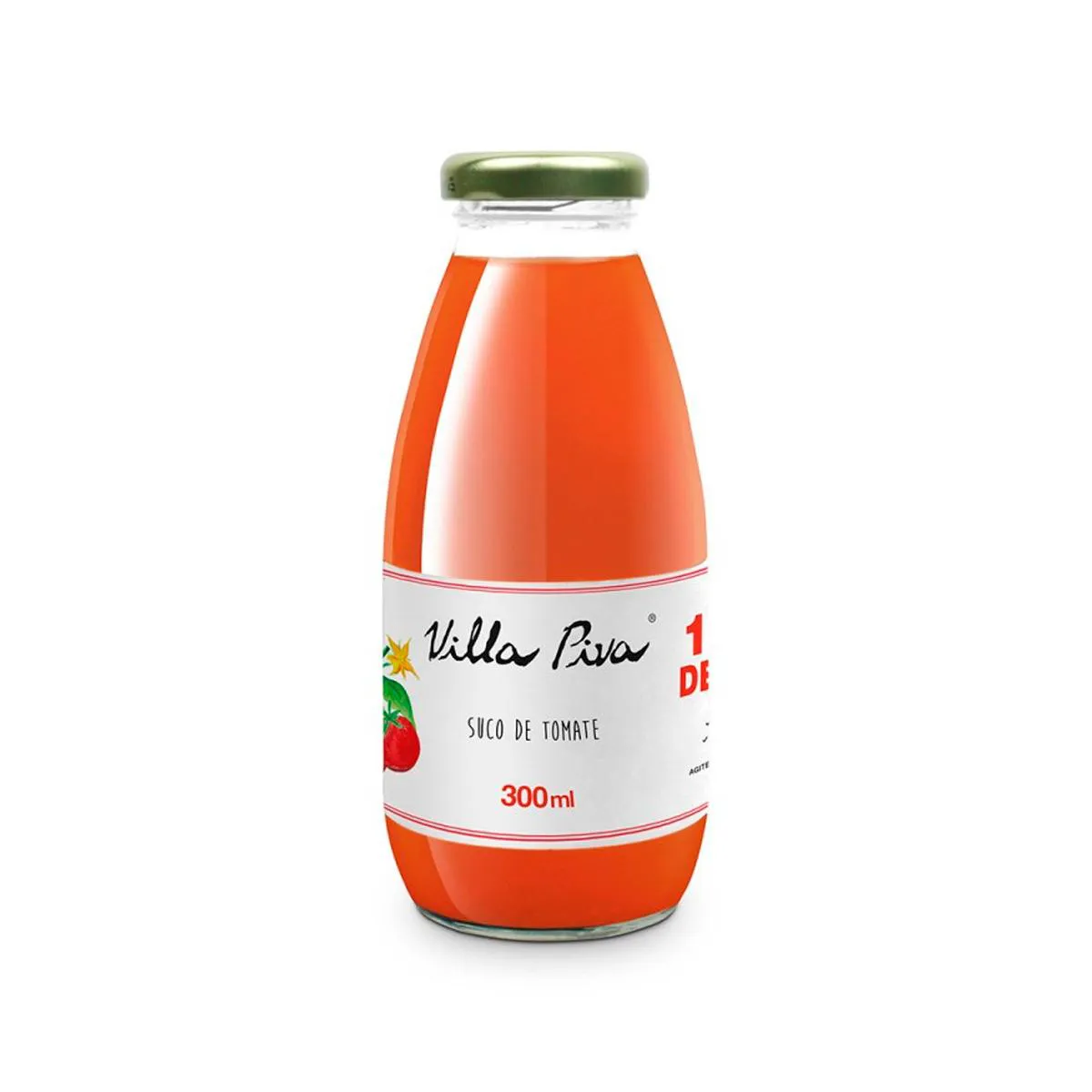 Suco VIlla Piva de Tomate 300ml