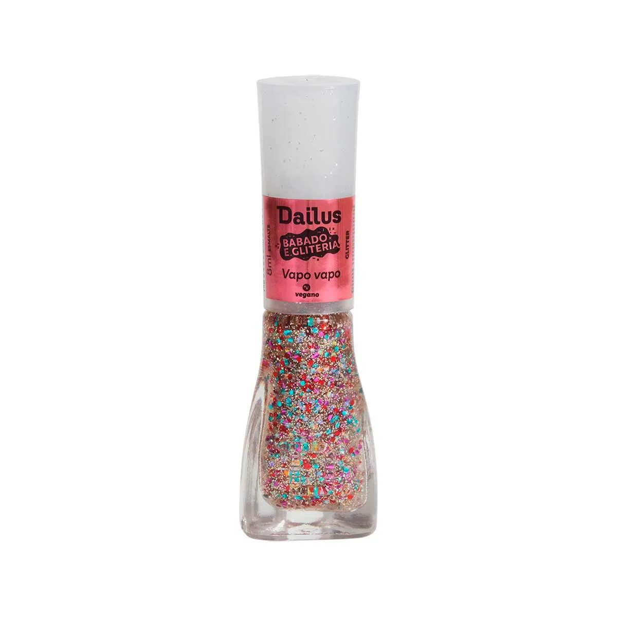 Esmalte Dailus Babado e Gliteria Vapo Vapo 8ml