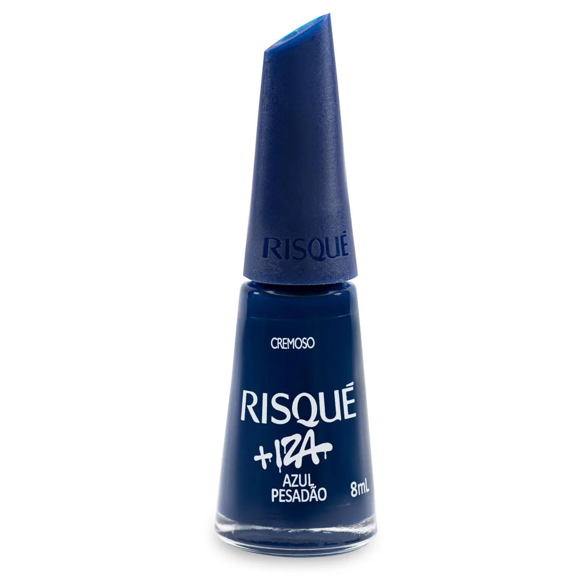 Esmalte Cremoso Risqué Azul Pesadão 8ml