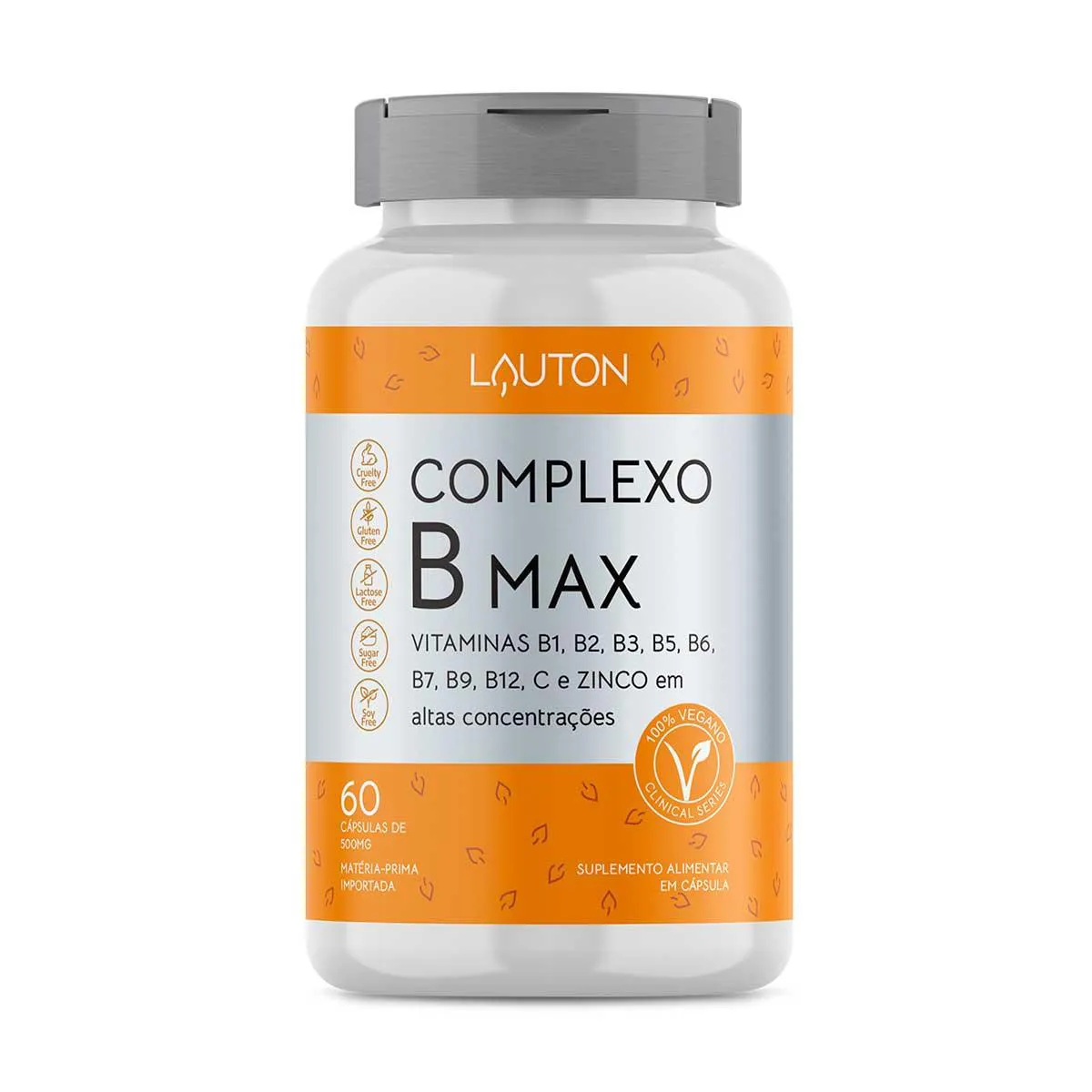 Polivitamínico Complexo B Max Lauton 60 cápsulas