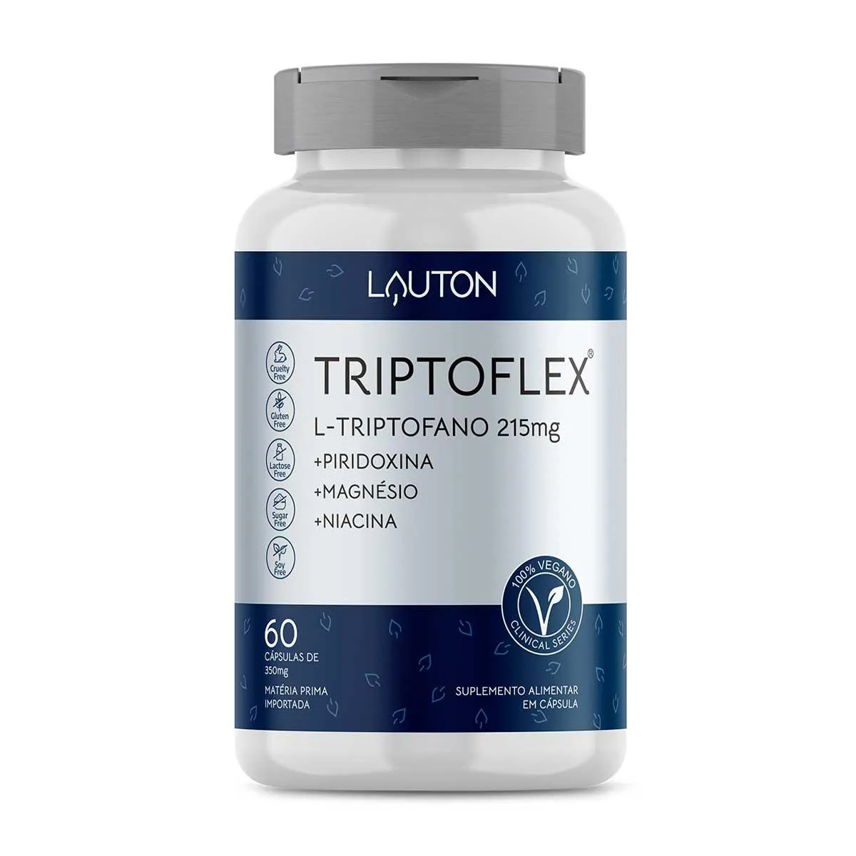 Suplemento Alimentar Triptoflex Lauton 60 Cápsulas