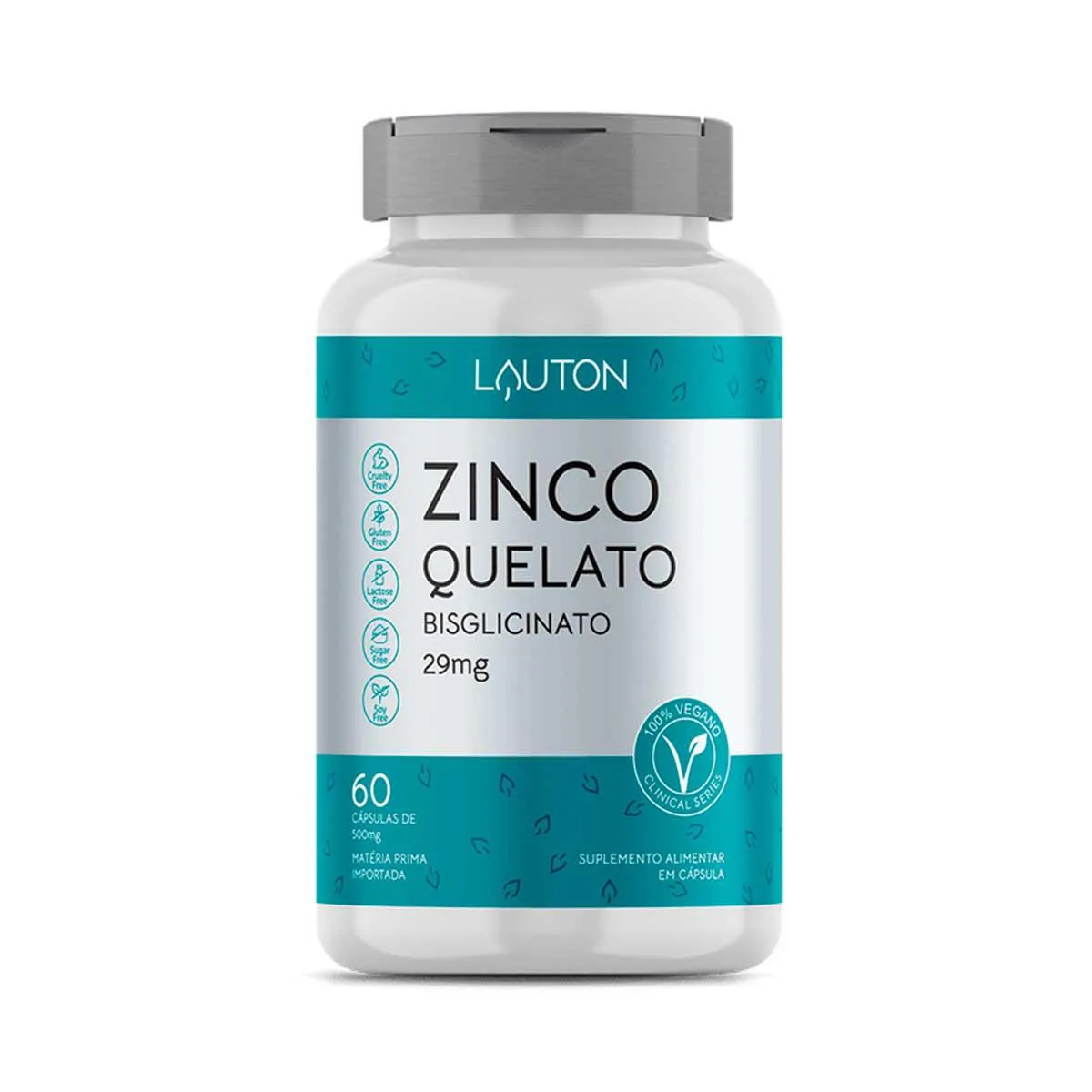 Zinco Quelato Lauton 29mg 60 comprimidos