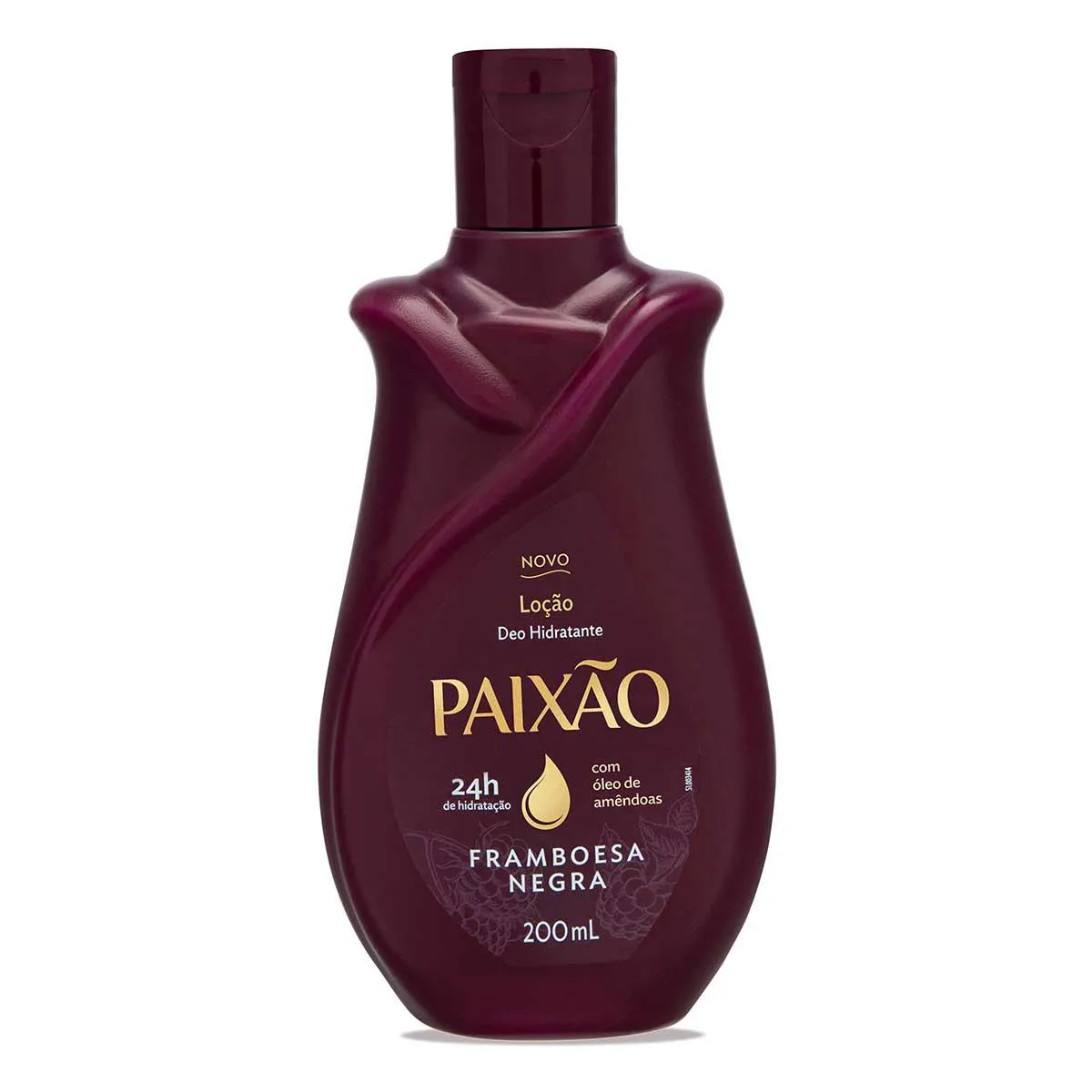 Loção Hidratante Corporal Paixão Framboesa Negra 200ml