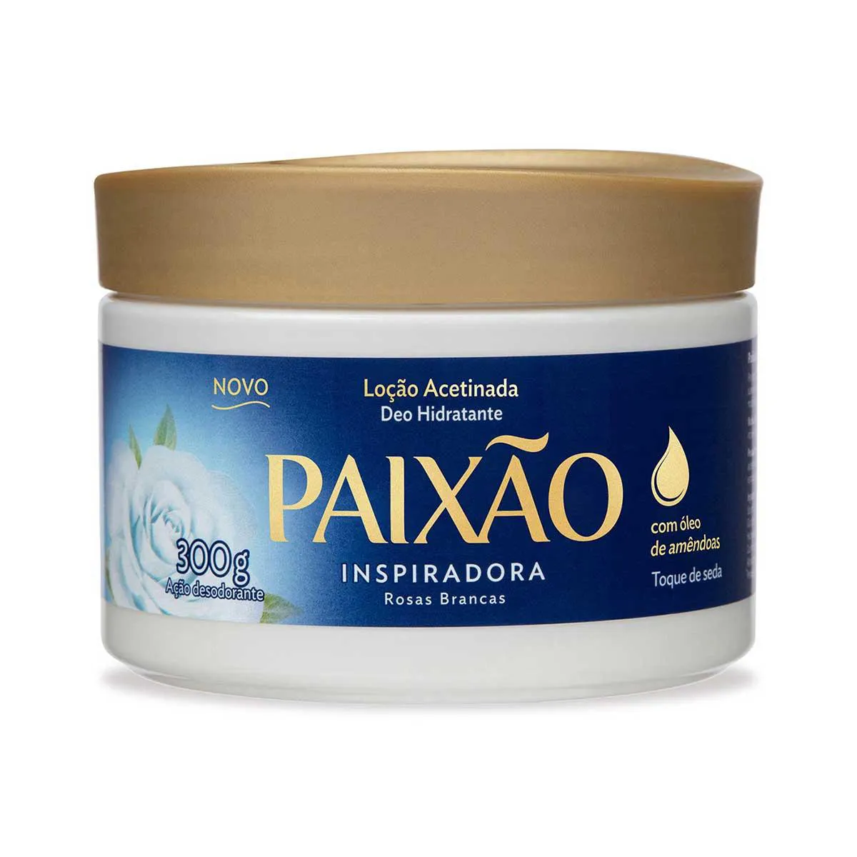 Loção Hidratante Acetinada Corporal Paixão Inspiradora 300g