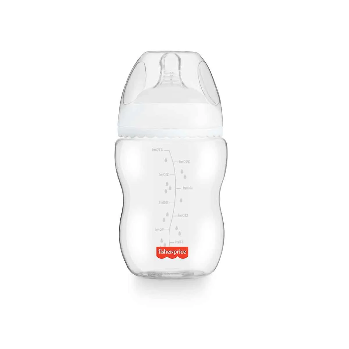 Mamadeira Fisher-Price First Moments Clássica Neutra 270ml - 1 Unidade