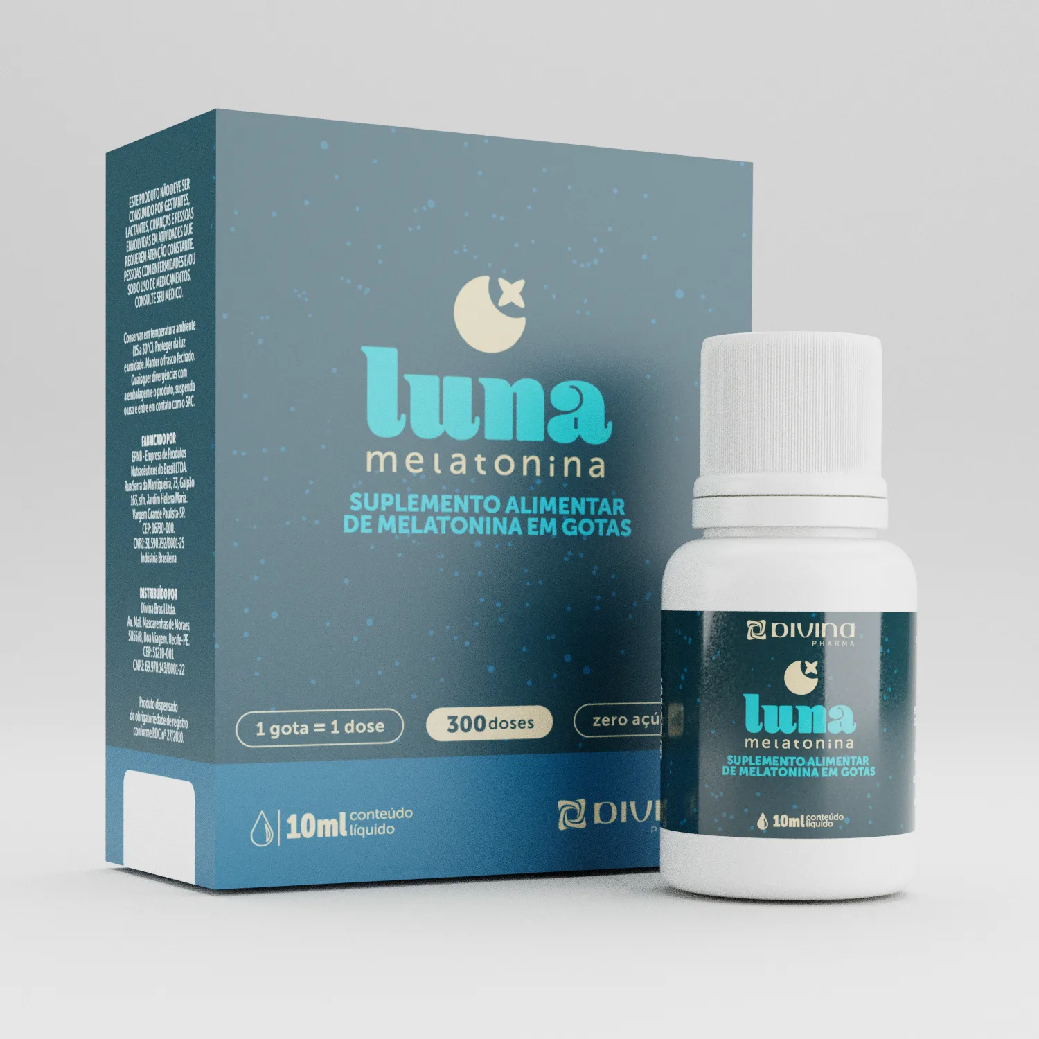 Melatonina Luna Maracujá 10ml