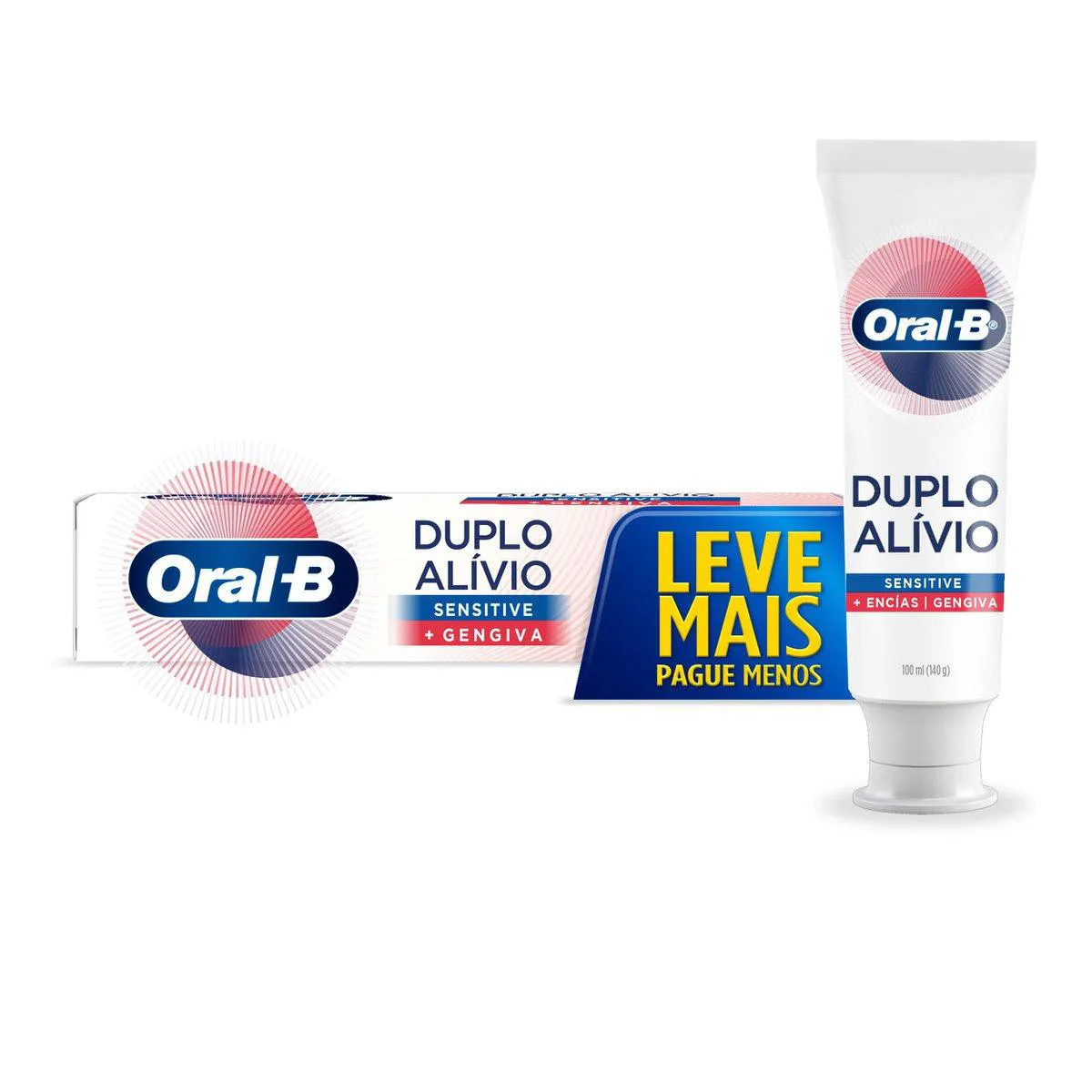 Pasta de Dente Oral B Duplo Alívio 140g