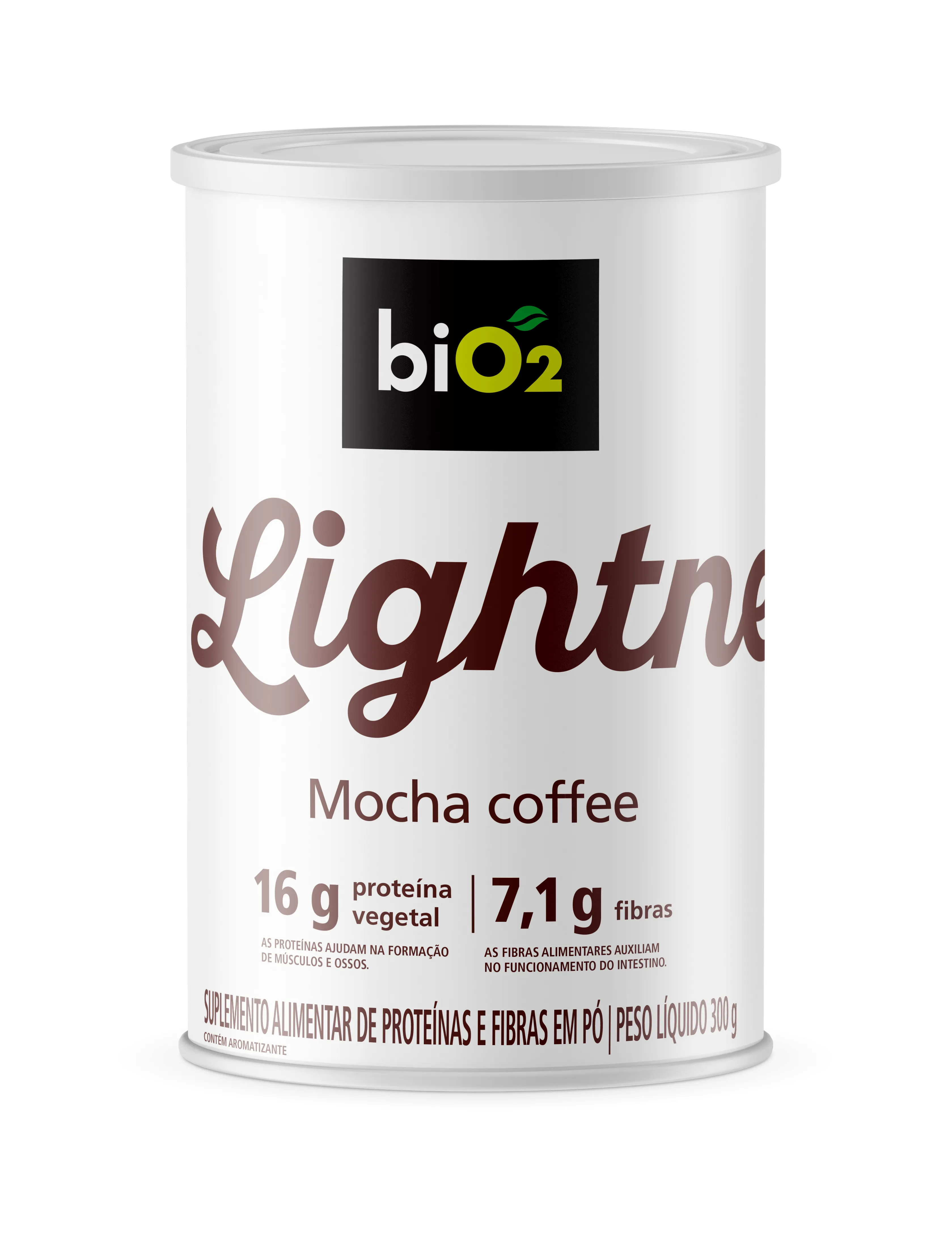 Proteína e Fibra biO2 Lightness Mocha Coffee 300g