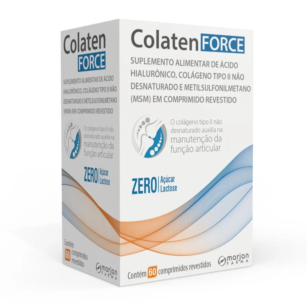 Suplemento Alimentar Colaten Force 60 comprimidos