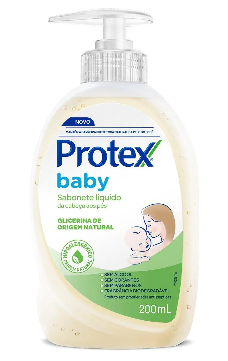 Sabonete Líquido Protex Baby Glicerina 200ml