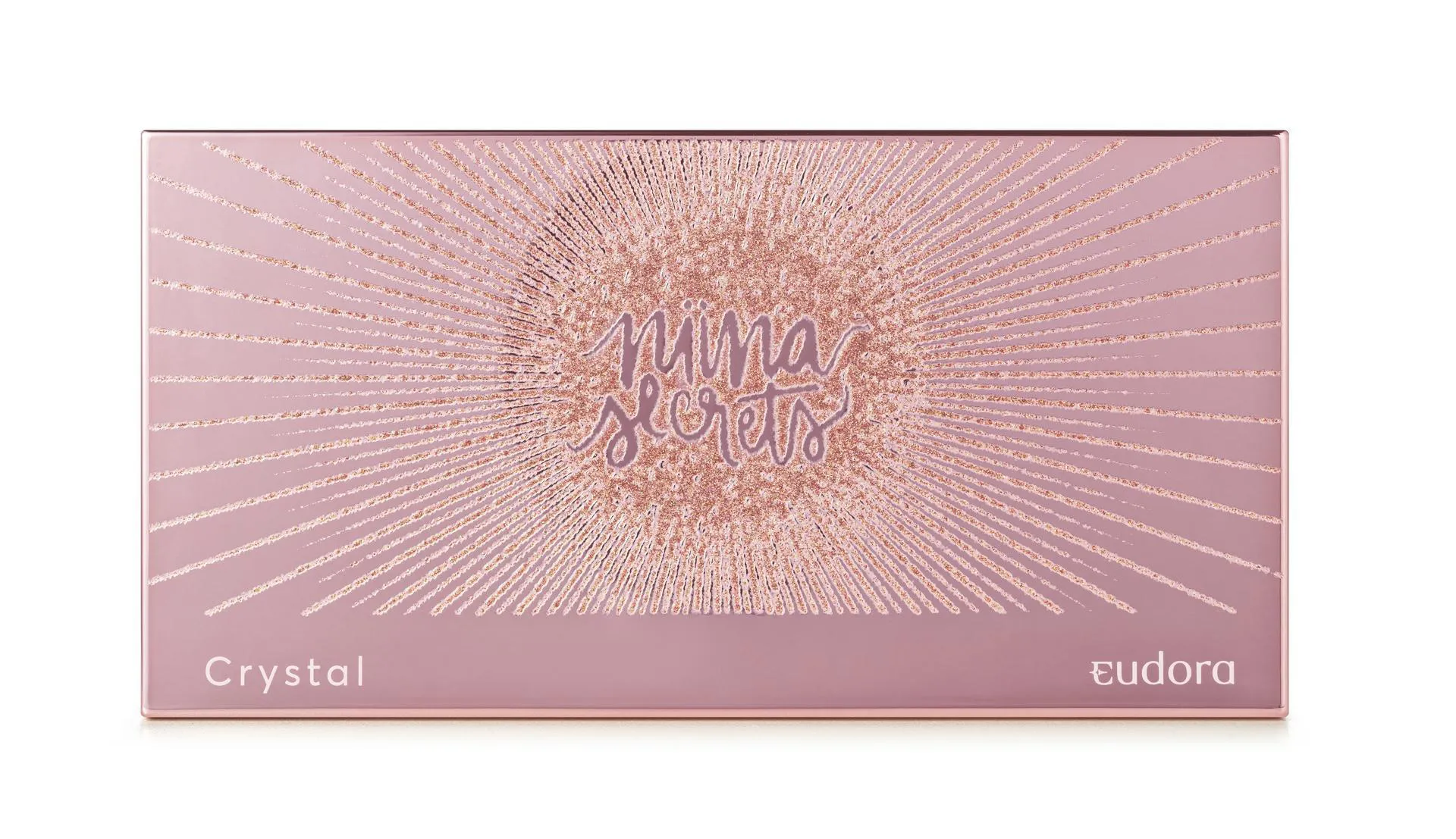 Paleta de Sombra Eudora Niina Secrets Crystal - 1 Unidade