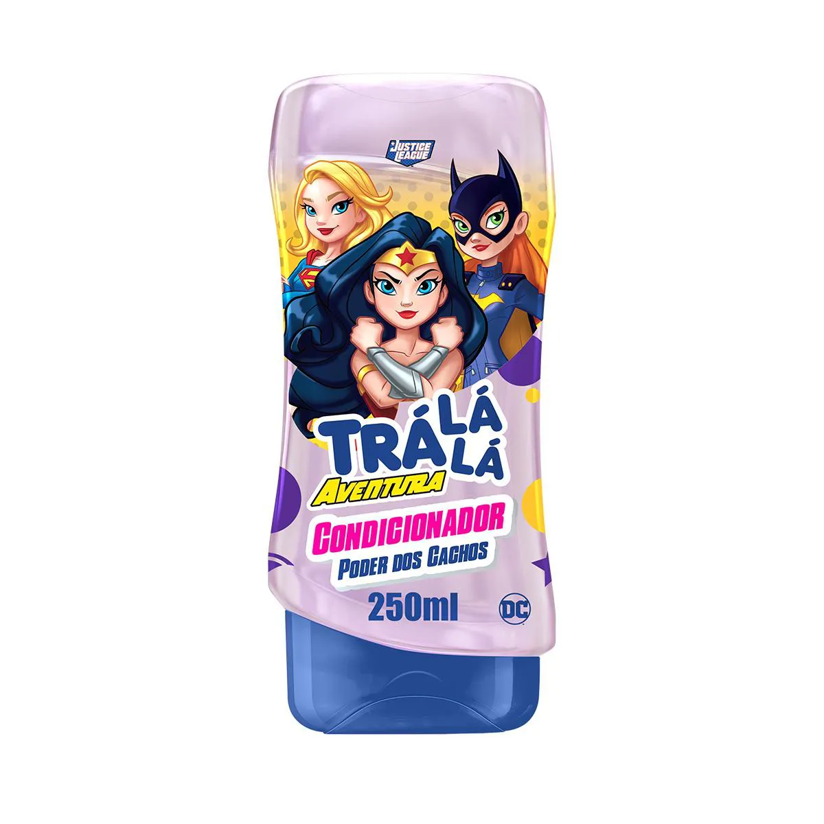 Condicionador Infantil Trá Lá Lá Aventura Justice League Poder dos Cachos 250ml