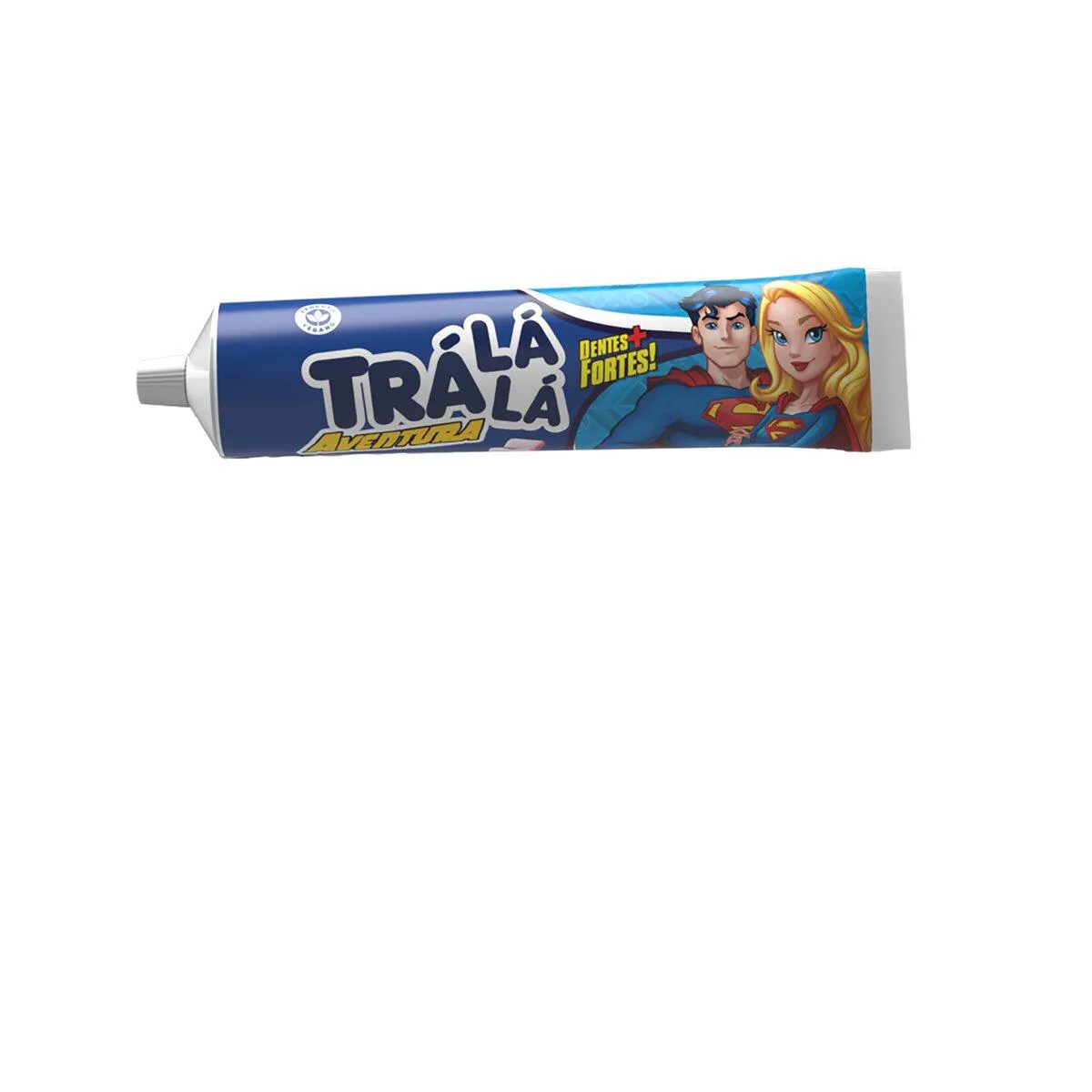 Pasta de Dente Infantil Trá Lá Lá Aventura Anticárie Bubble Gum com Flúor 50g