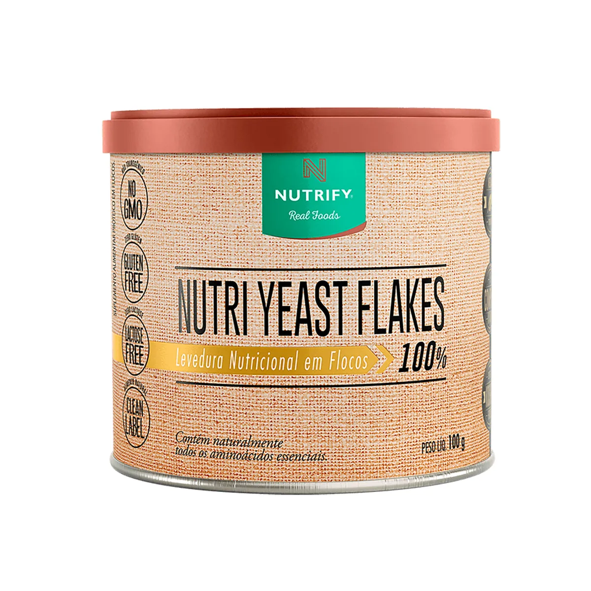 Levedura Nutricional em Flocos Nutrify Yeast Flakes 100g