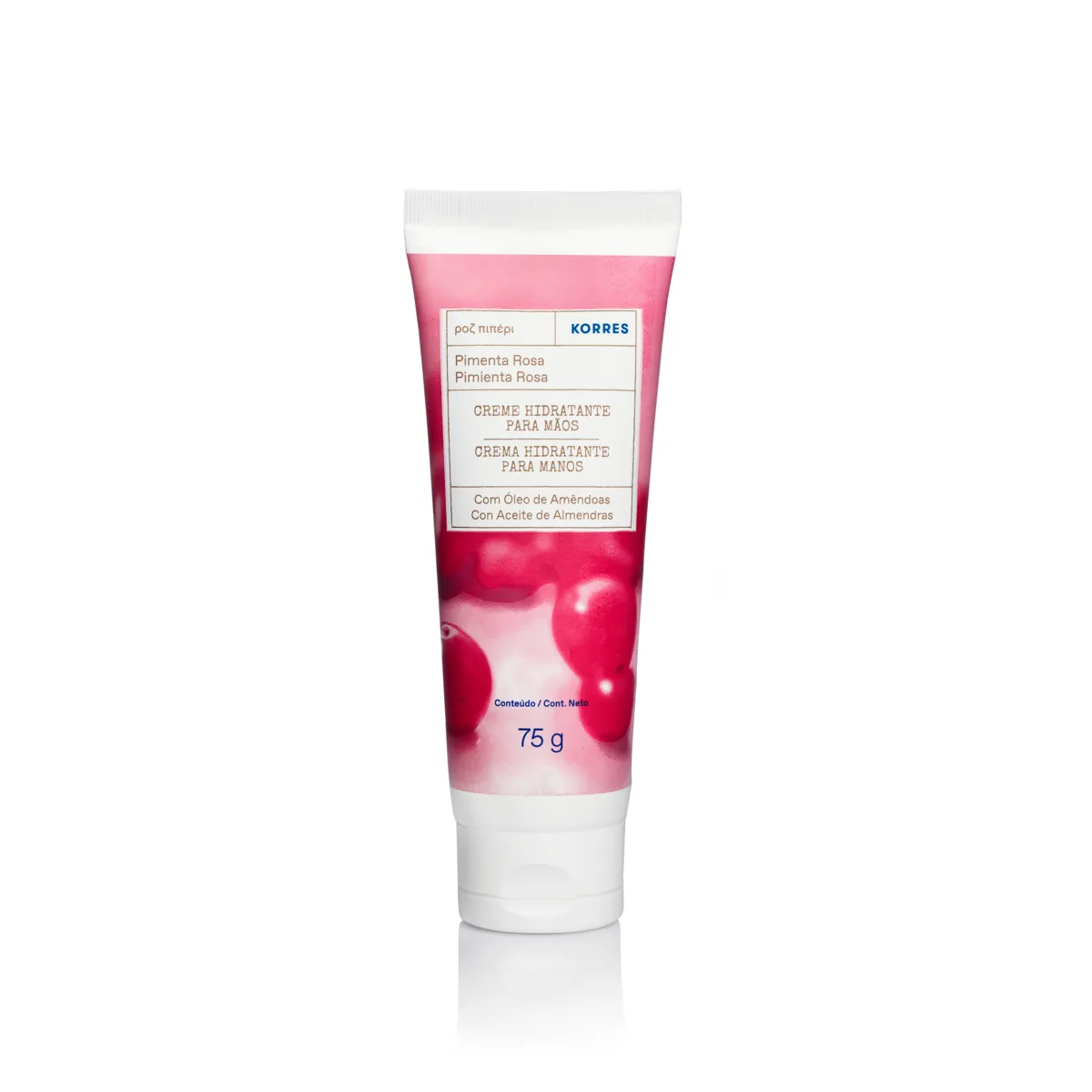 Creme para as Mãos Korres Pimenta Rosa 75g