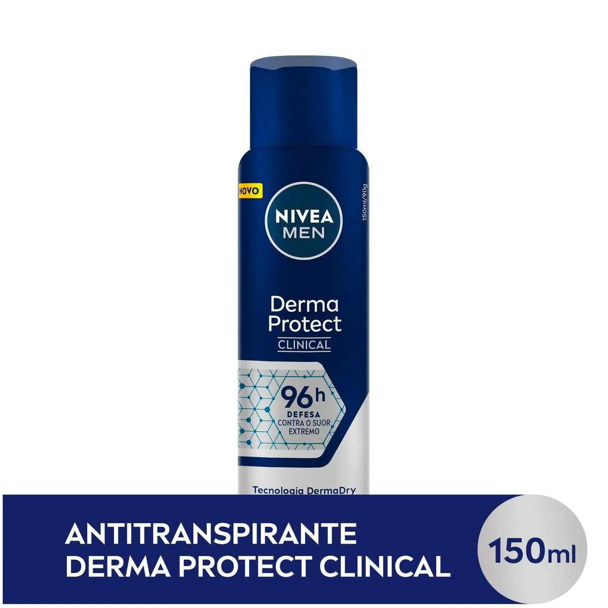 Desodorante Antitranspirante Aerosol Nivea Men Clinical Derma Protect 96h 150ml