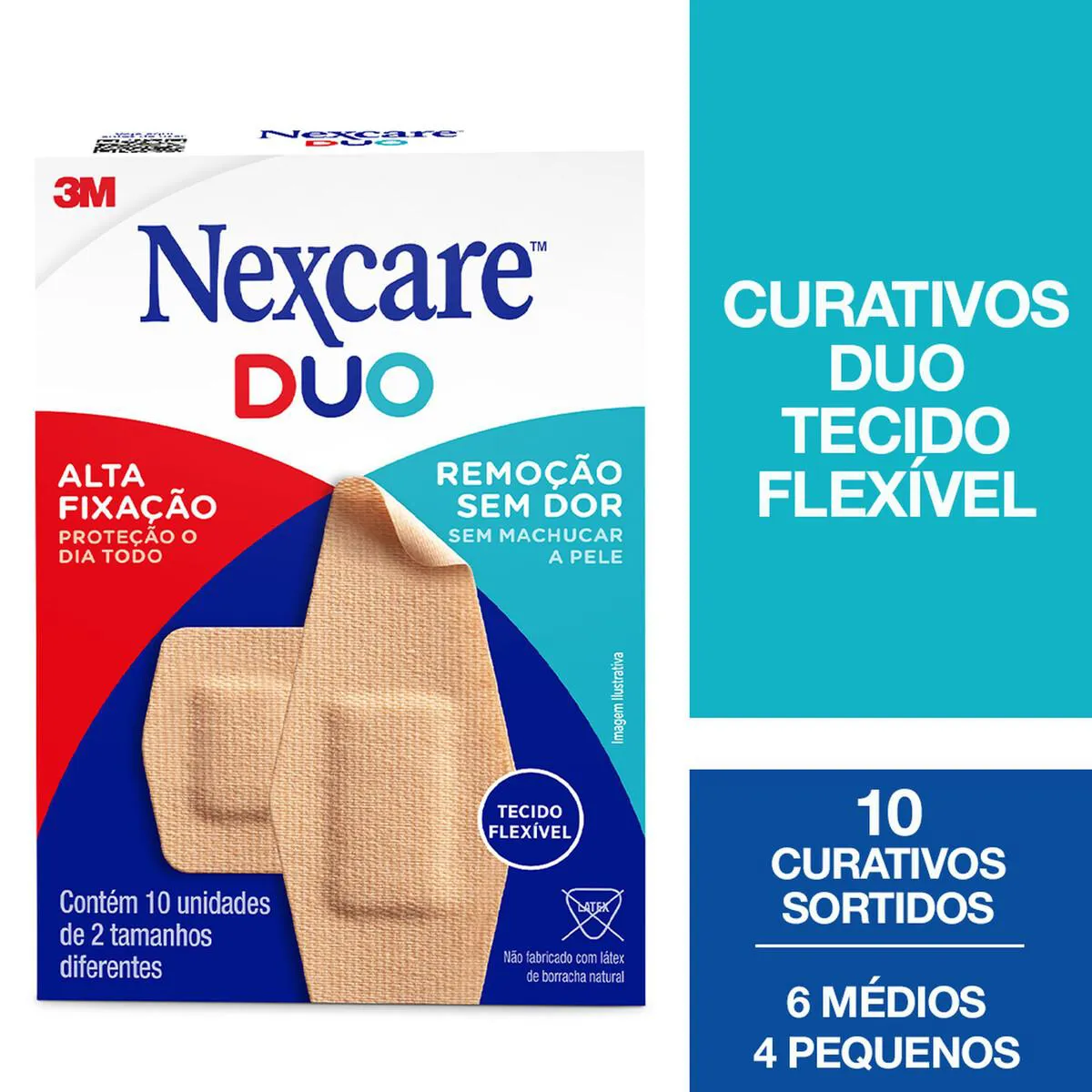 Curativo Nexcare Duo Variados 10 unidades