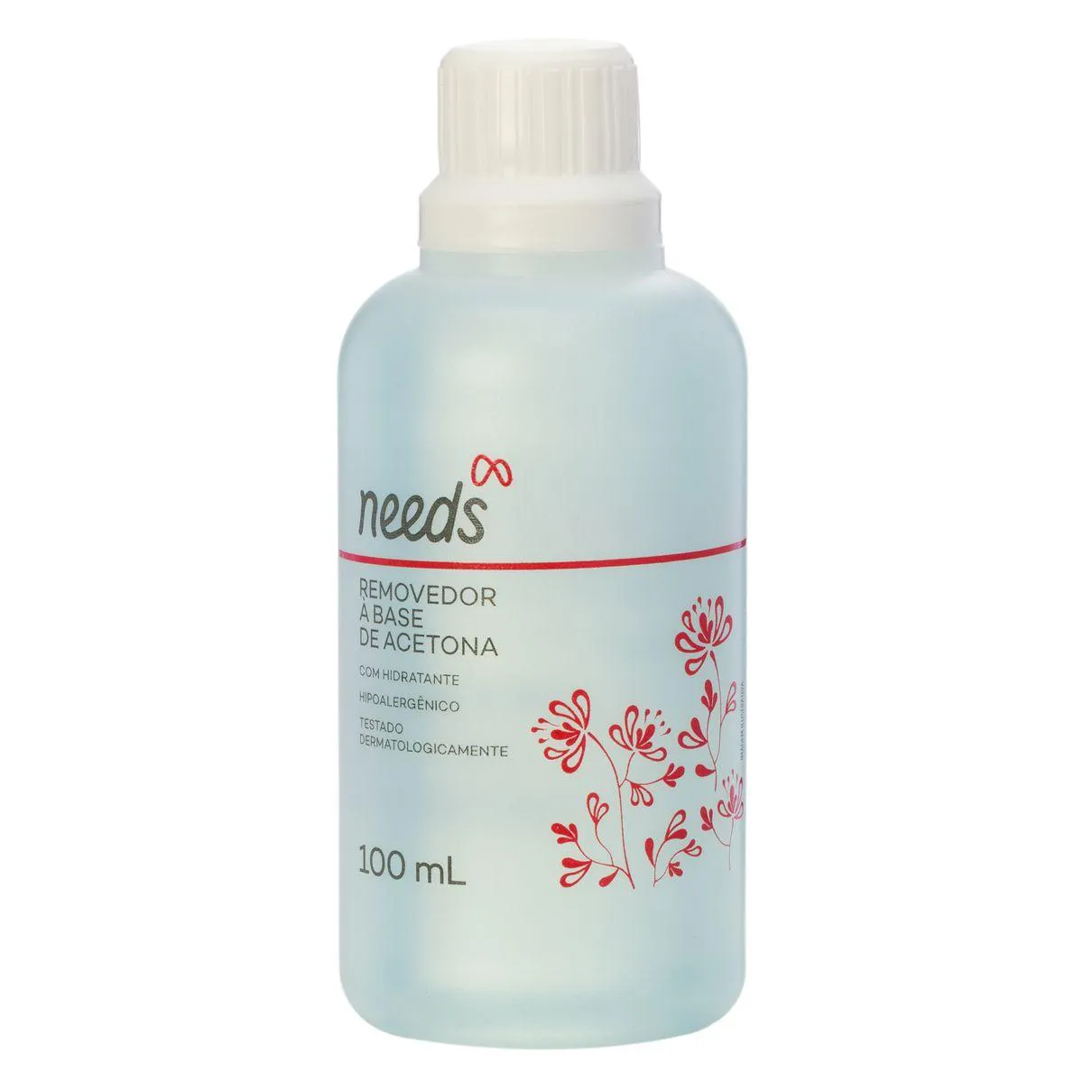 Removedor de Esmalte Needs com Acetona 100ml