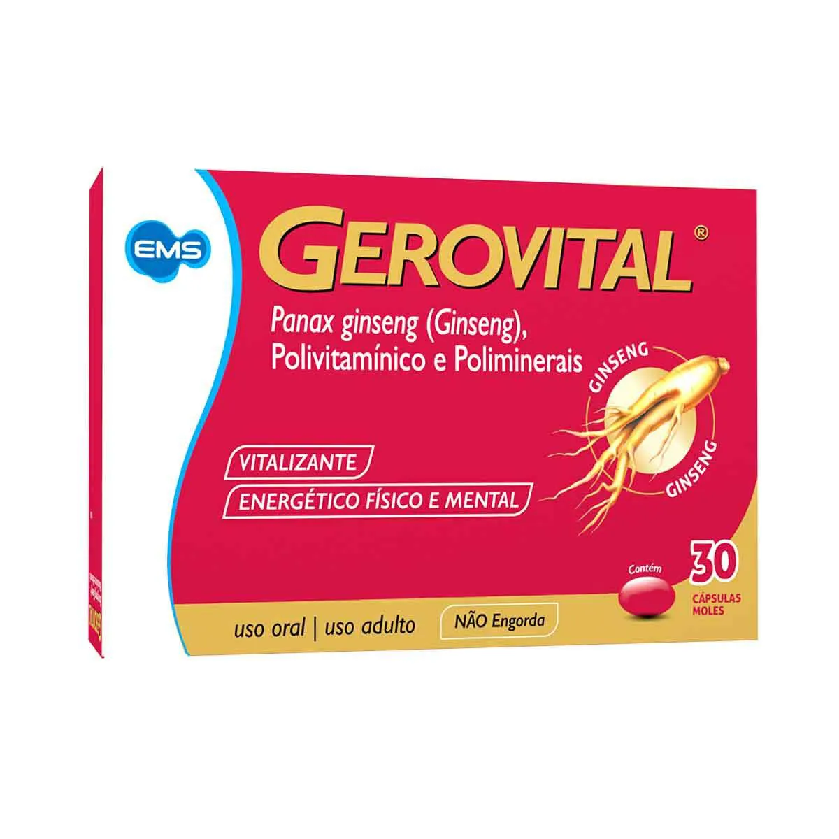 Gerovital 30 Cápsulas - Preço Exclusivo Online | Droga Raia