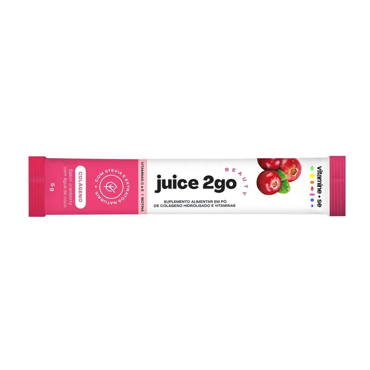 Polivitamínico Juice2Go Beauty Vitamine-se Stick 5g