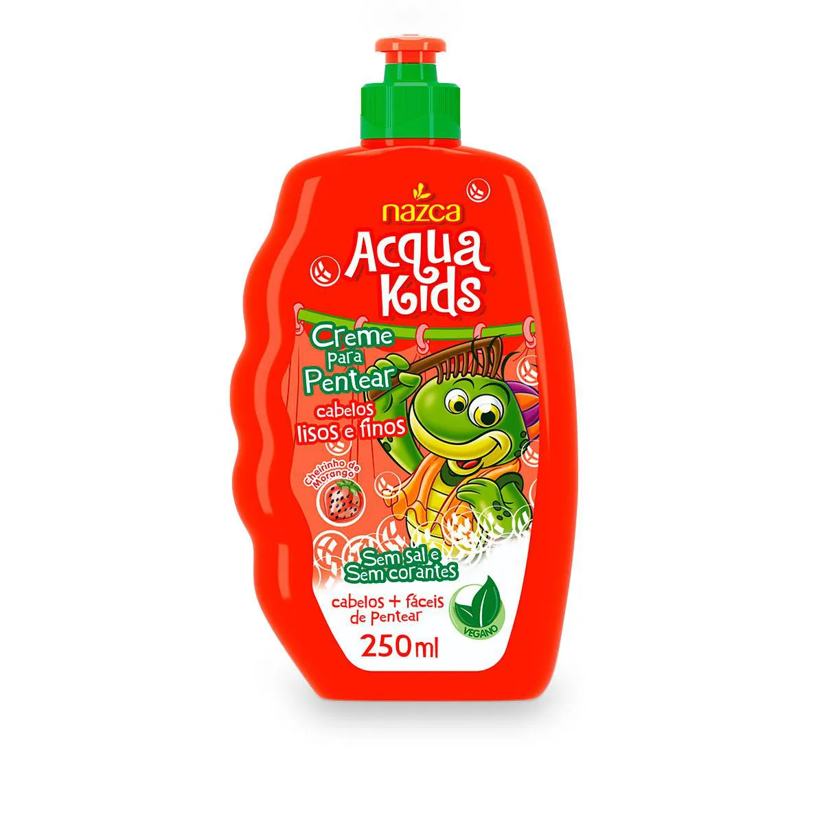 Creme para Pentear Infantil Acqua Kids Cabelos Lisos e Finos 250ml